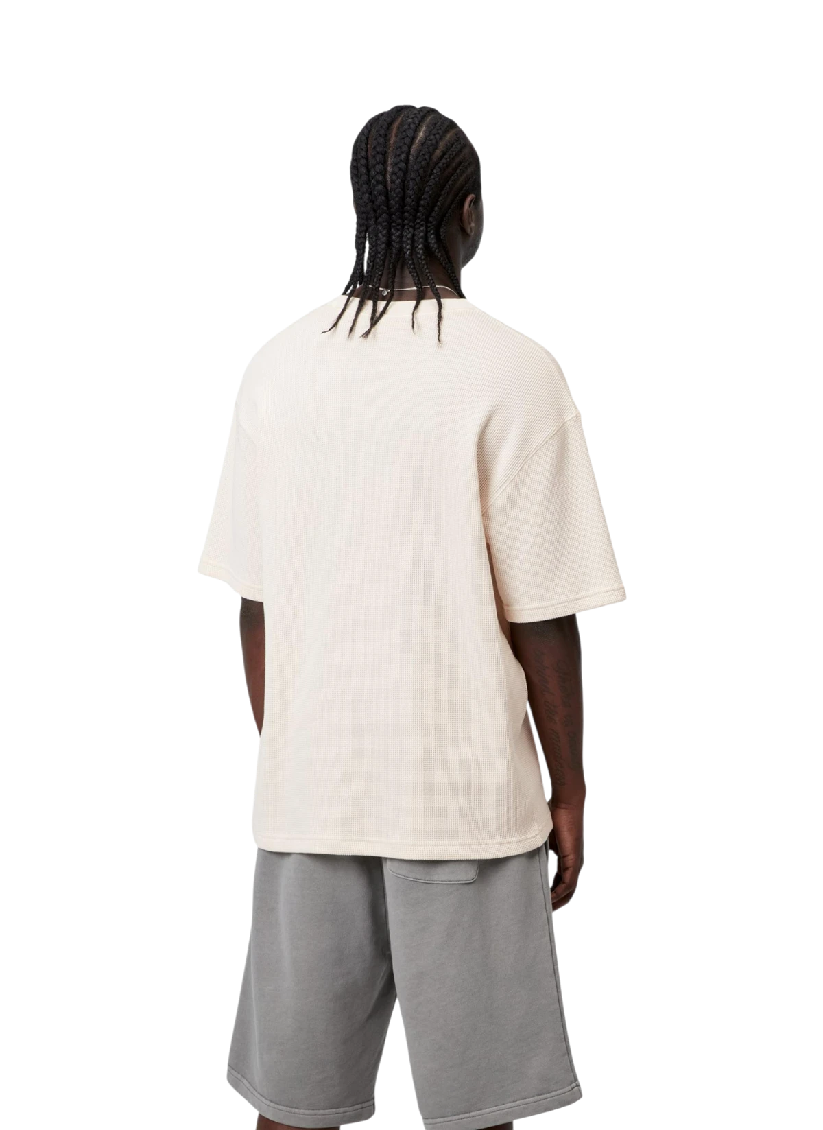 Футболка S/S Nelson Waffle T-Shirt Natural (Garment Dyed)