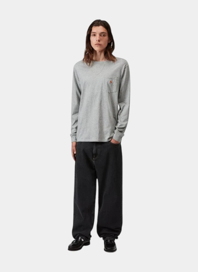Джинсы Aaron Pant Black (Stone Washed)