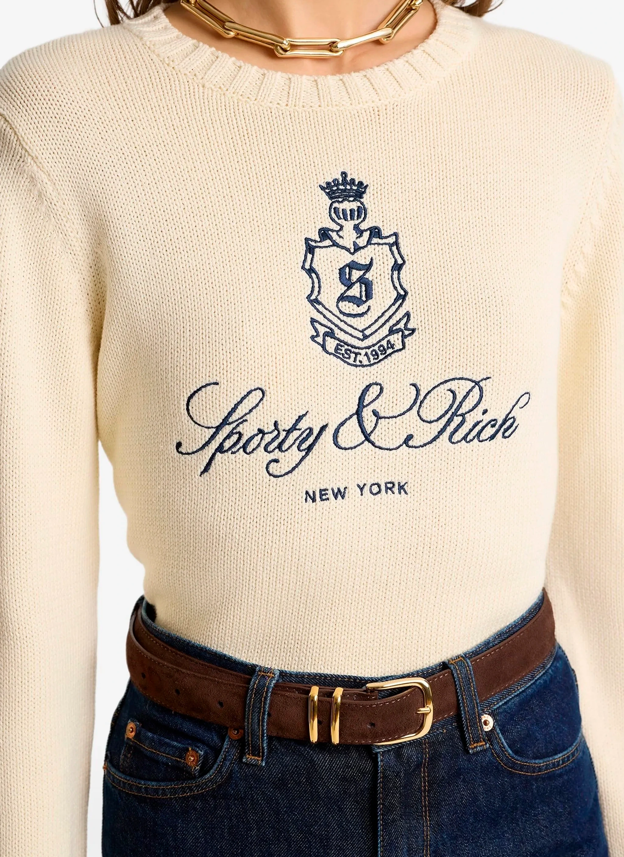 Свитер женский Vendome Knitted Sweater Ecru