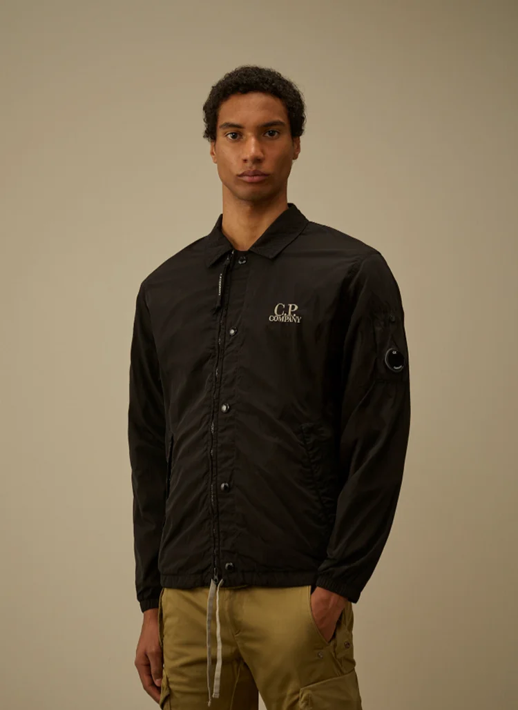Овершот Chrome-R Zipped Lens Overshirt Black