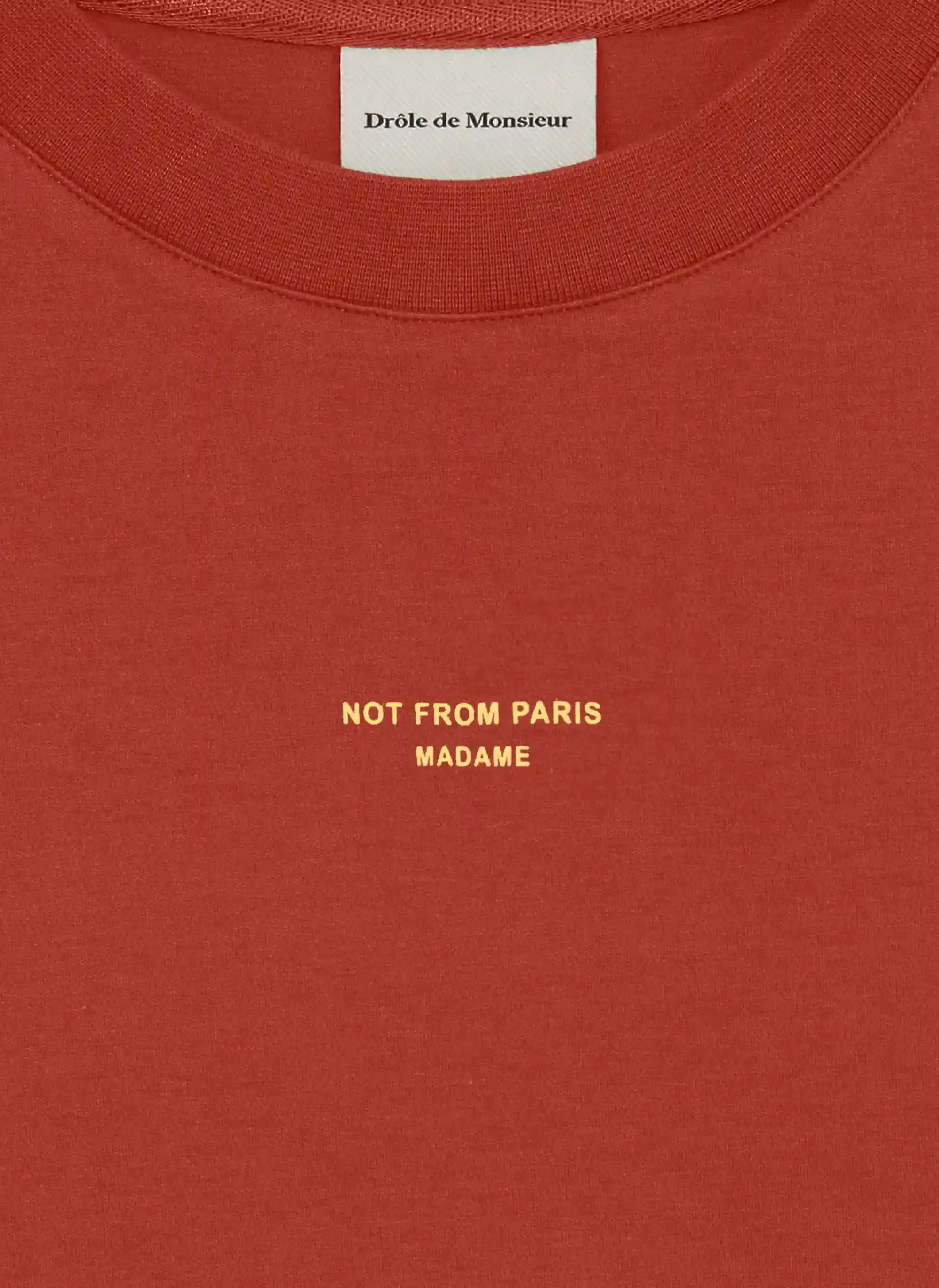 Футболка Slogan Classique Dark Red