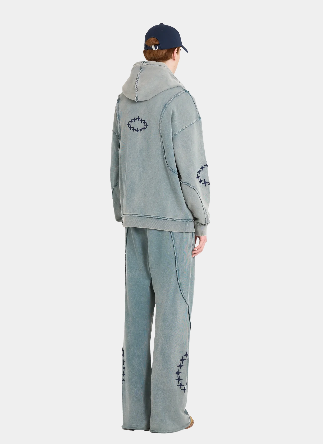 Худи на молнии Zip Hoody Raw Edges