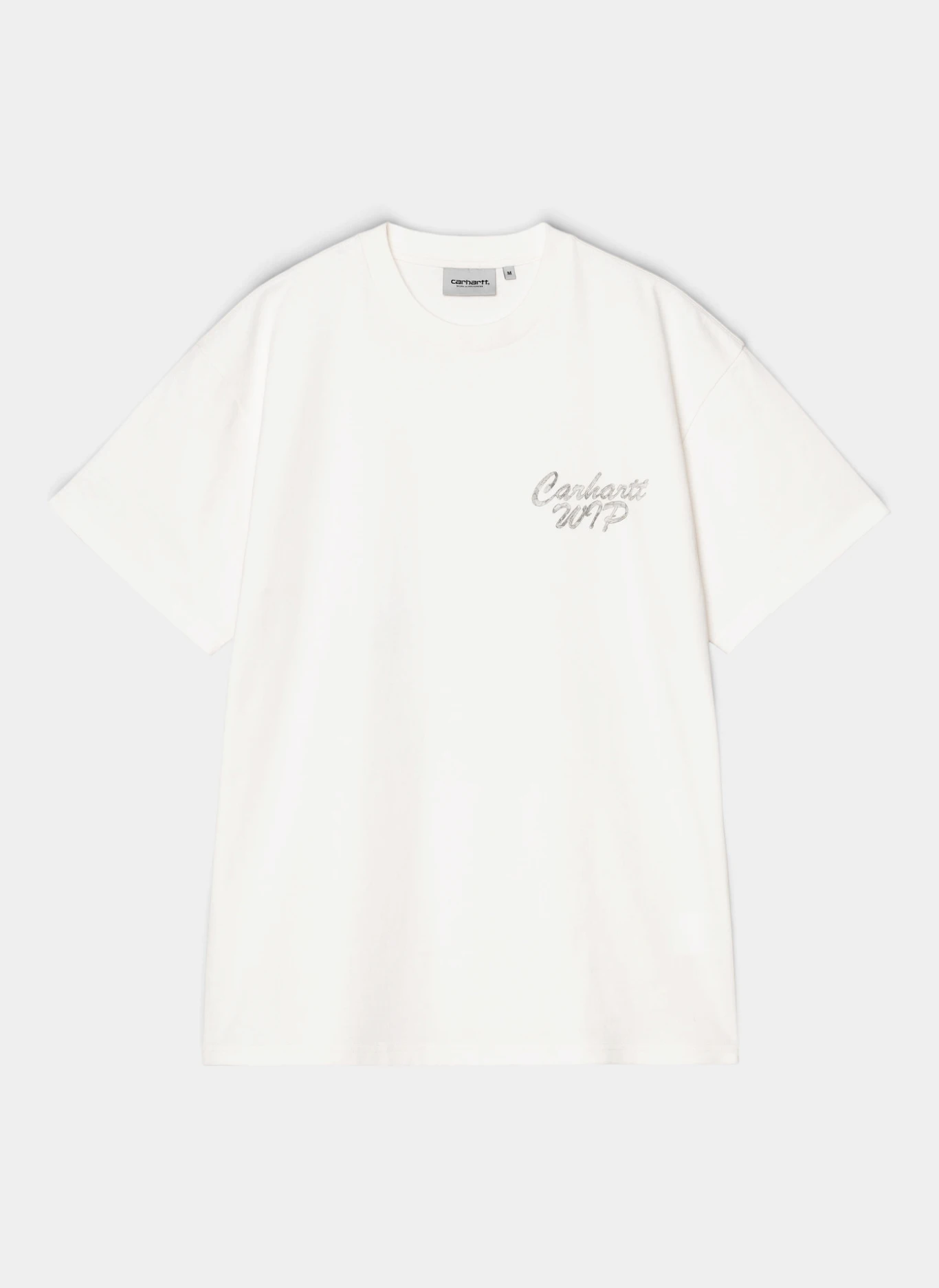 Футболка S/S Hatching Script T-Shirt Wax (Garment Dyed)