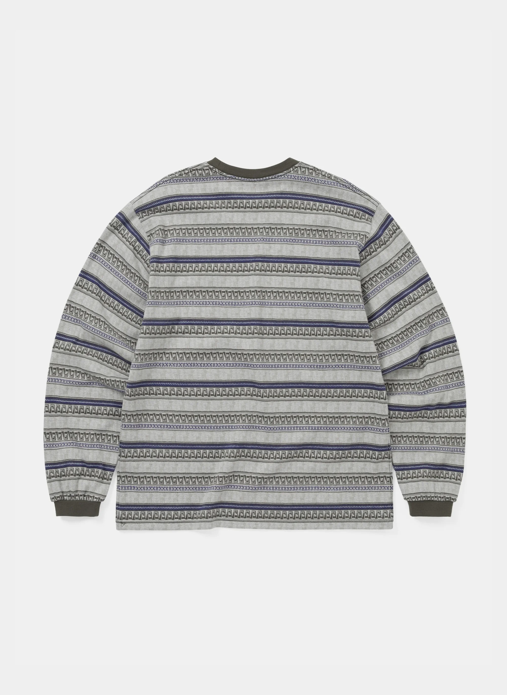 Лонгслив TNT Pattern Striped L/S Tee Ivory