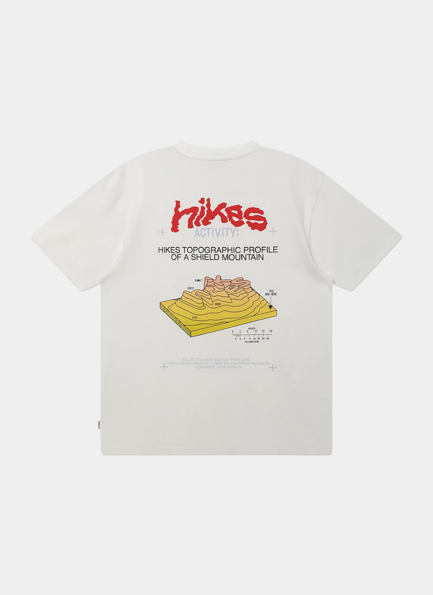 Футболка Geo Layers Tee White