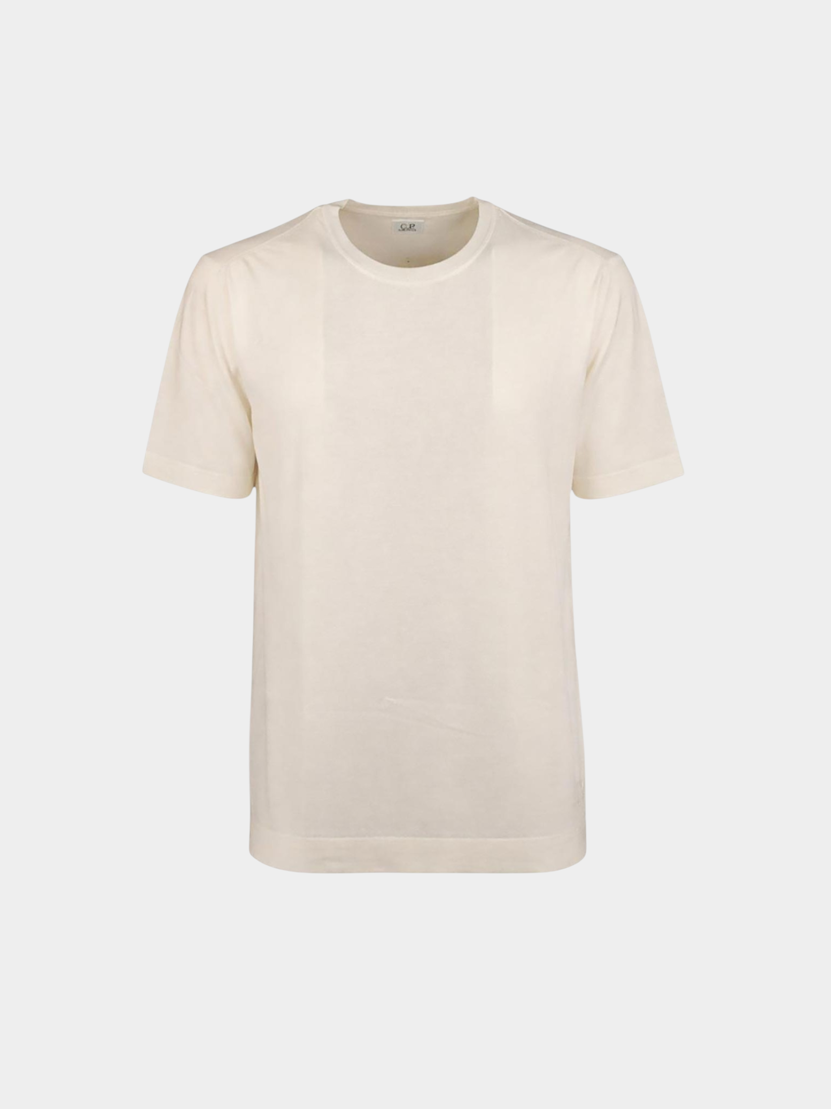 Футболка вязаная Knitwear Crew Neck In Cotton Crepe Gauze  White