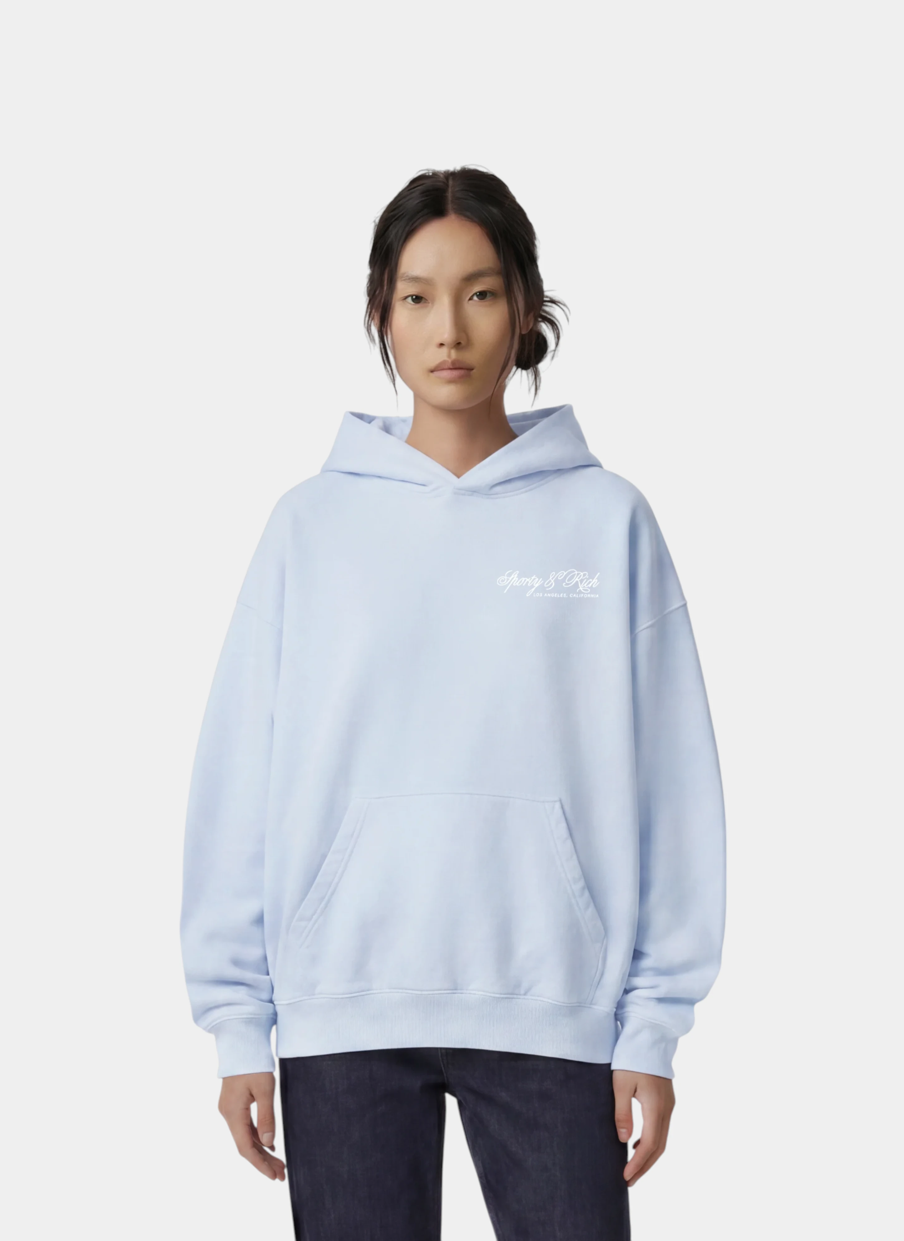 Худи International Hoodie Mist/White