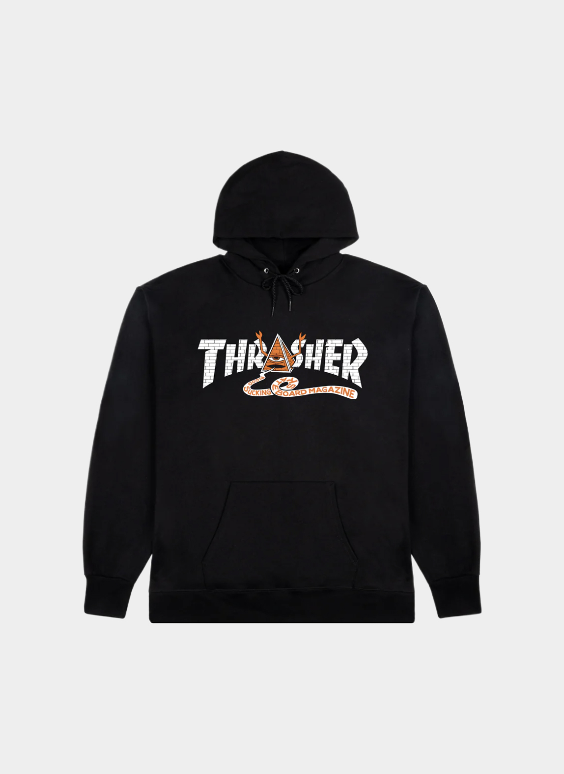 Худи Thr X Toy Machine Pyramid Hood Black Худи Thr X Toy Machine Pyramid Hood Black