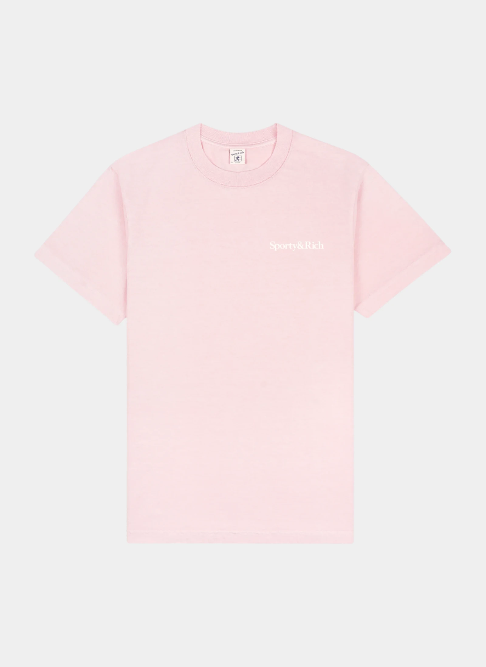 Футболка Health Is Wealth T-Shirt Clear Pink/White