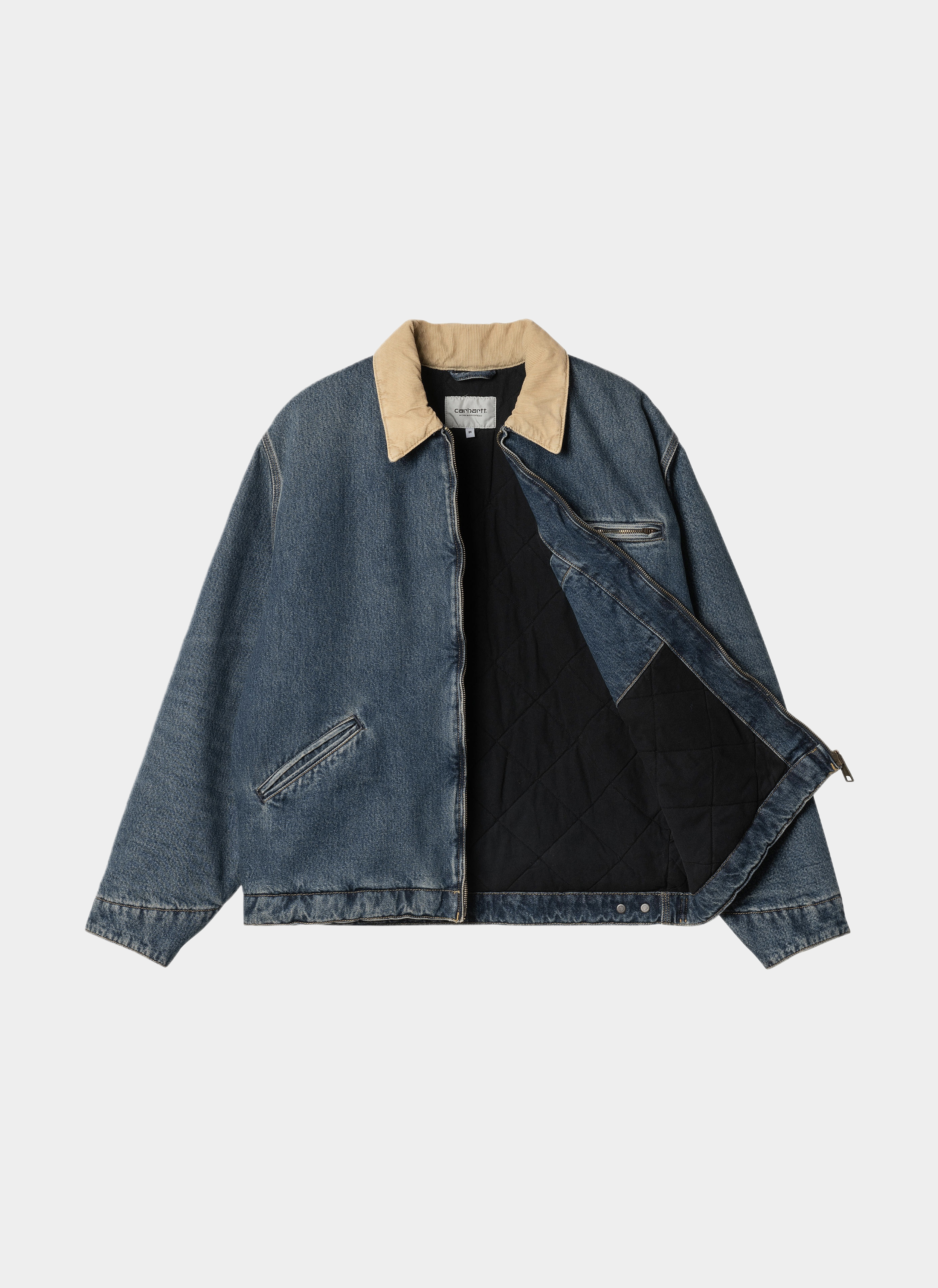 Куртка ‘OG Detroit Jacket’ Blue / Dusty H Brown (Worn Used Wash)