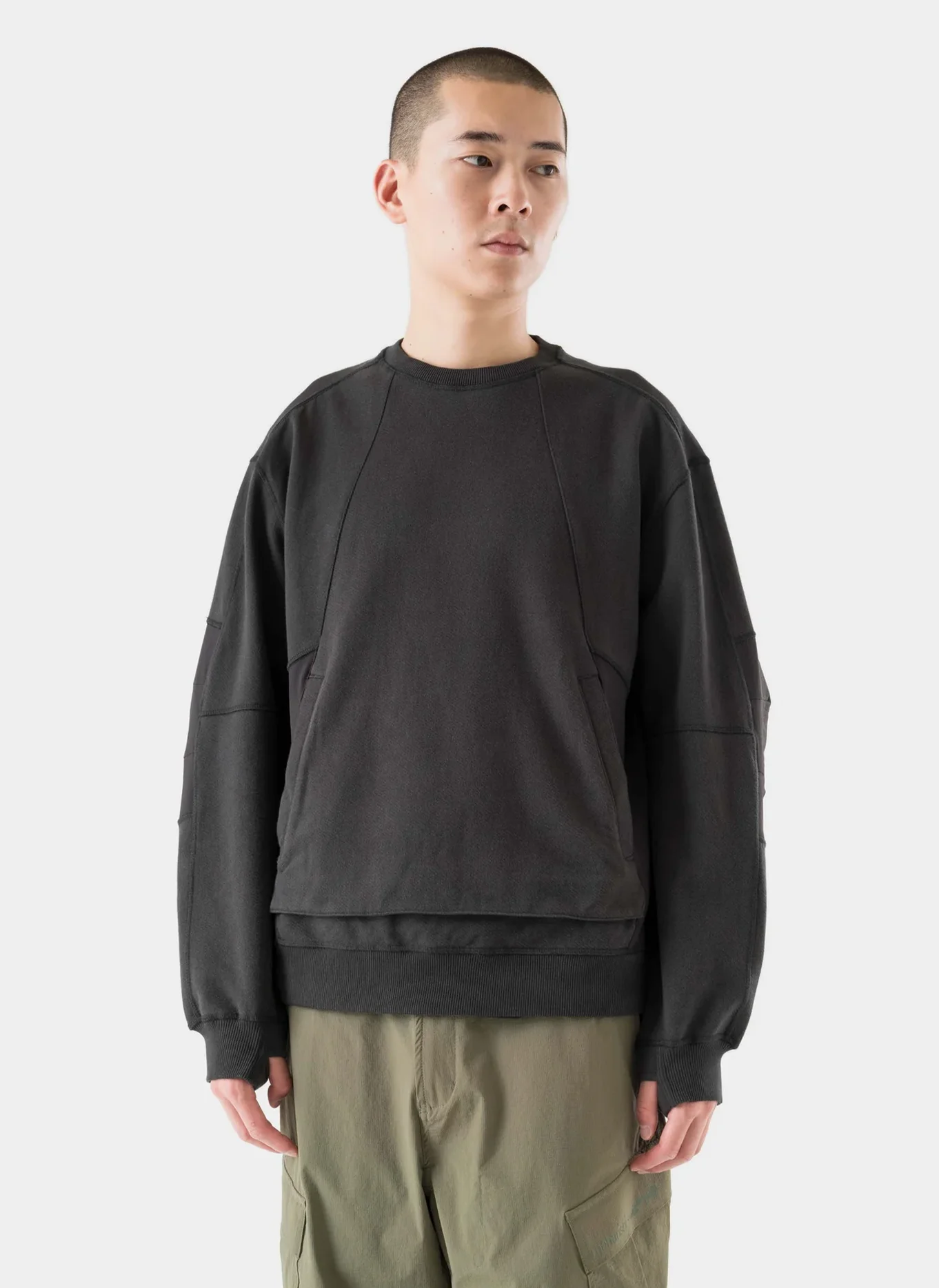 Свитшот Cordura® Tech Organic Crew Sweat  Black