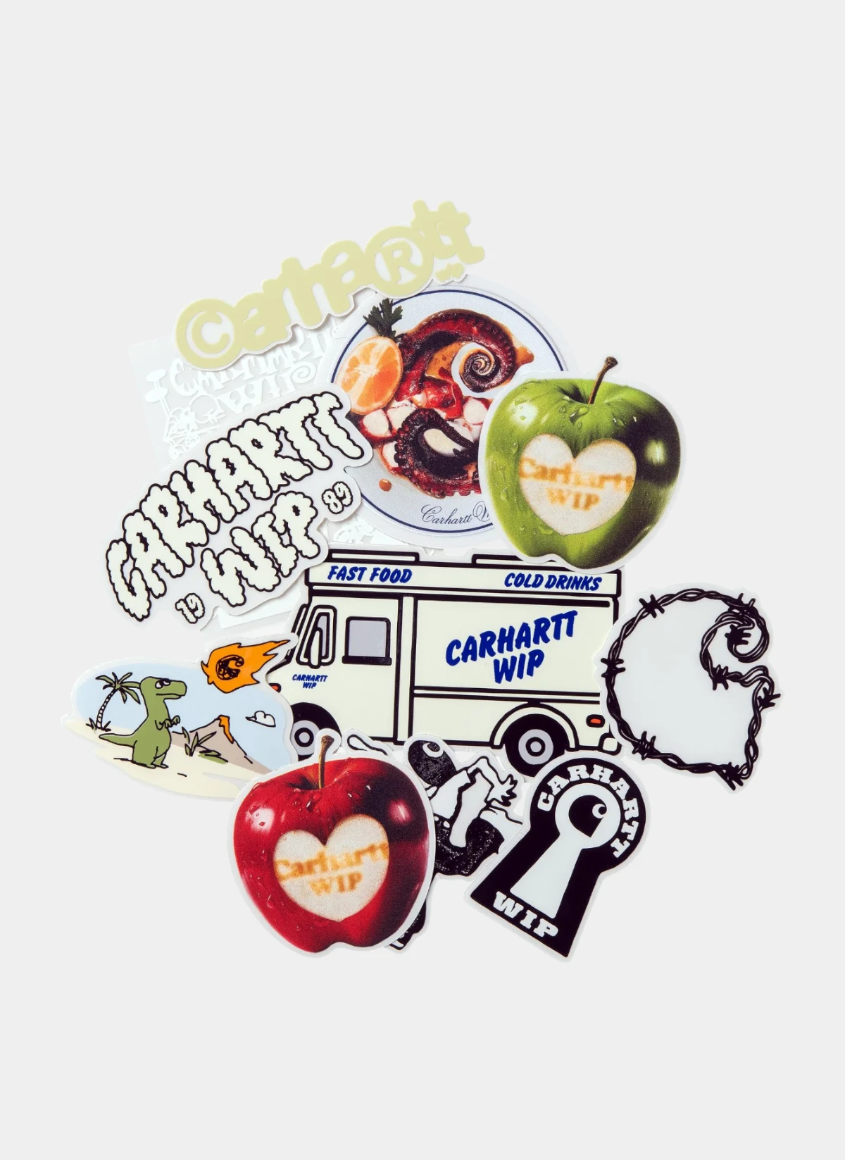 Стикеры ( набор 10 шт. ) Sticker Bag Multicolor