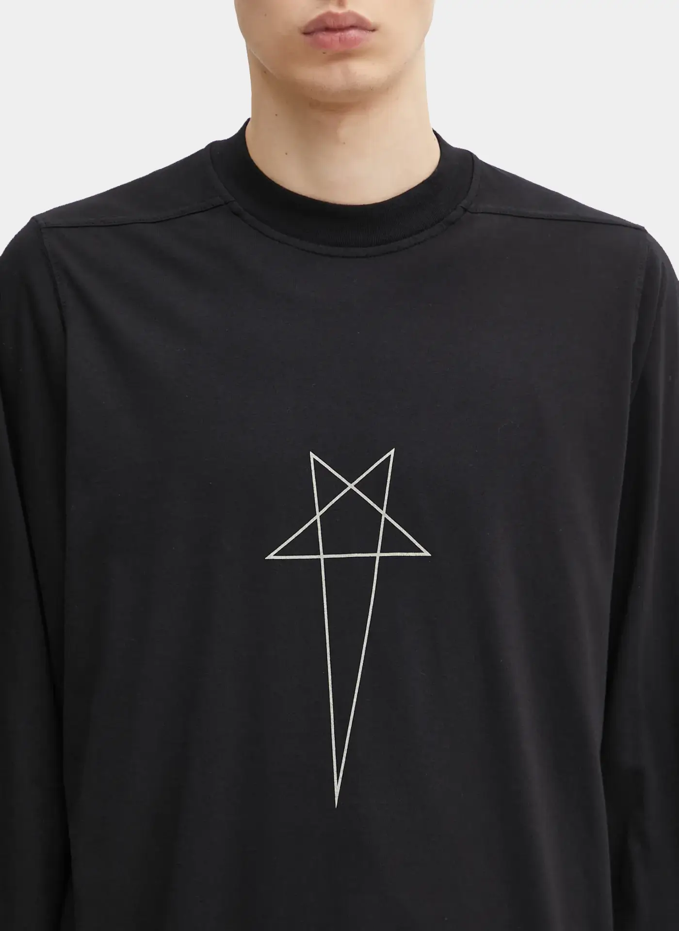 Лонгслив Jumbo LS T-Shirt Black / Pearl