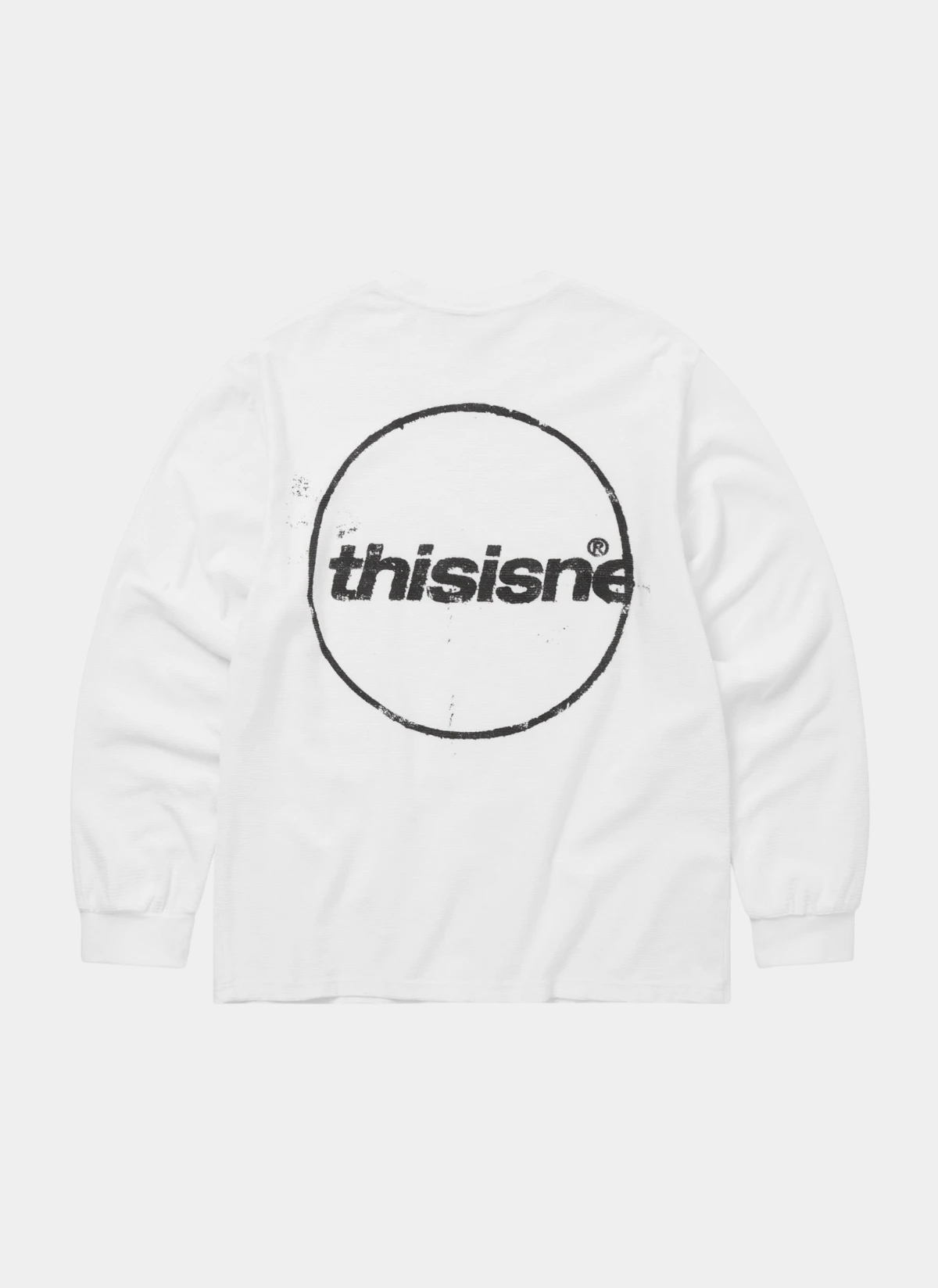 Лонгслив C-Logo Wale L/S Tee White