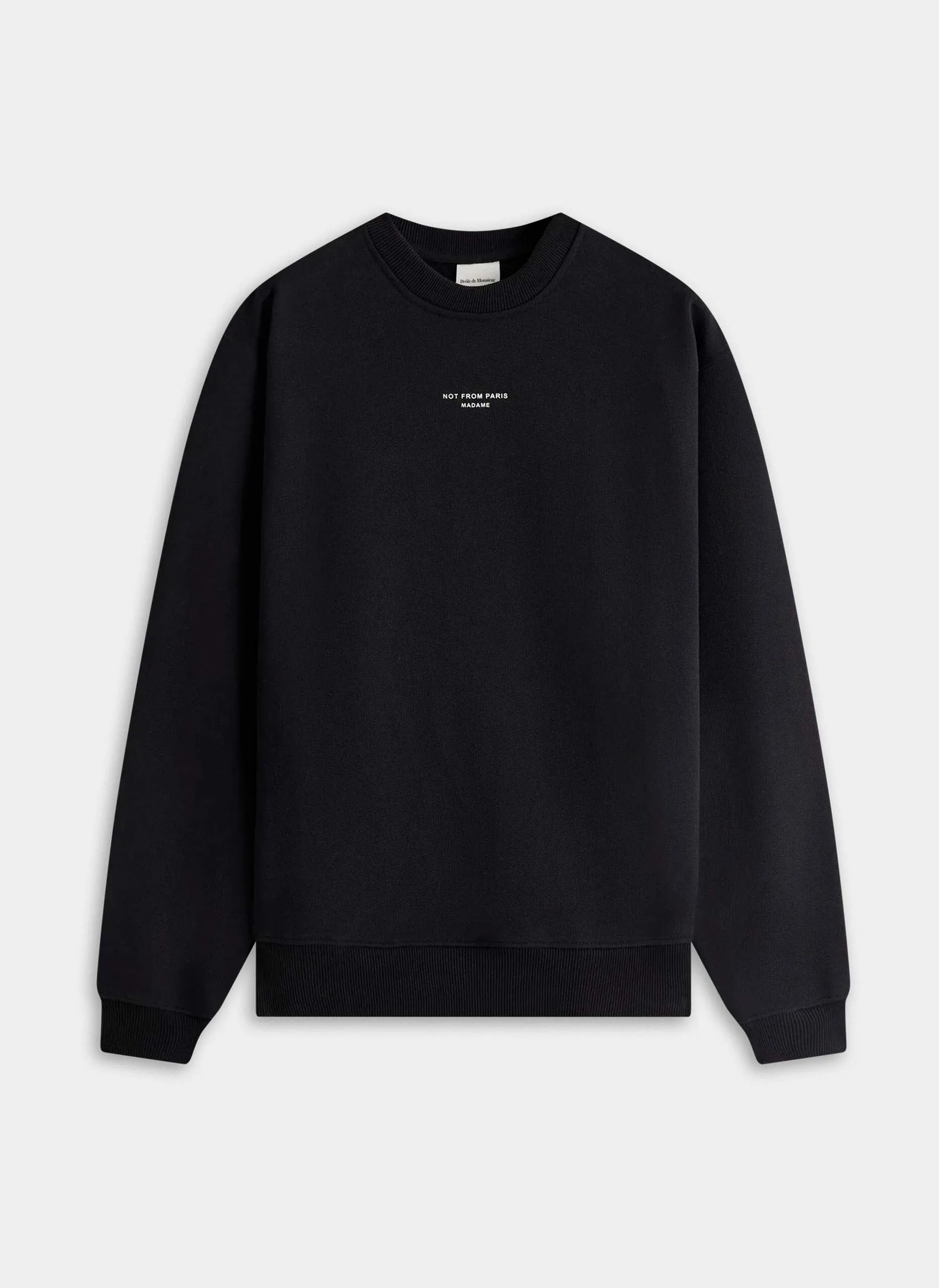 Свитшот Le Sweatshirt Slogan Classique Black