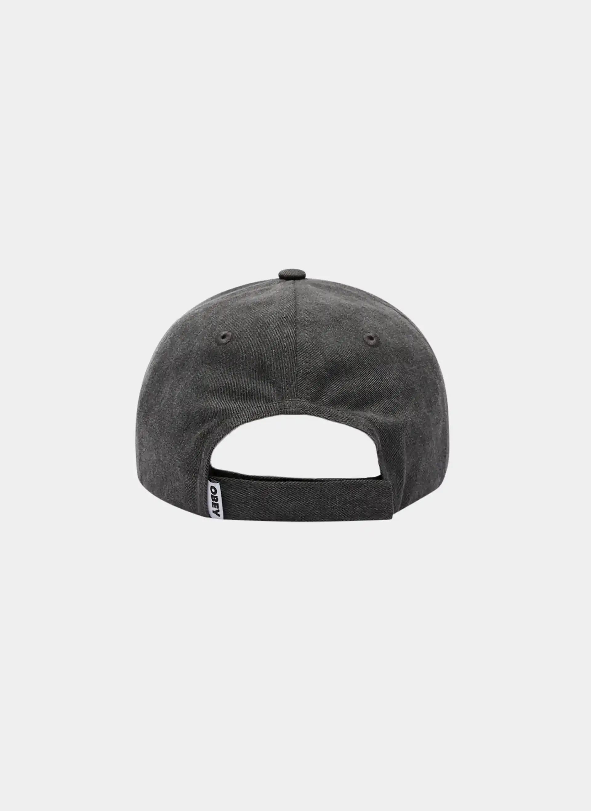 Кепка PIGMENT OBEY CHANCE 6 PANEL VELCRO BACK Pigment Black
