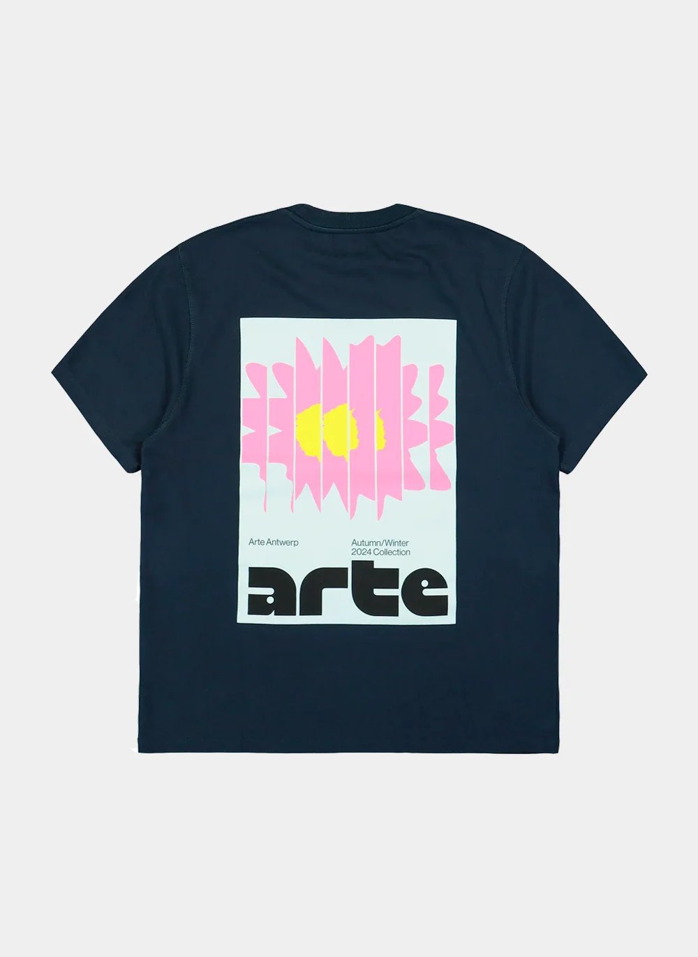 Футболка ‘Flower Poster T-shirt’ Navy