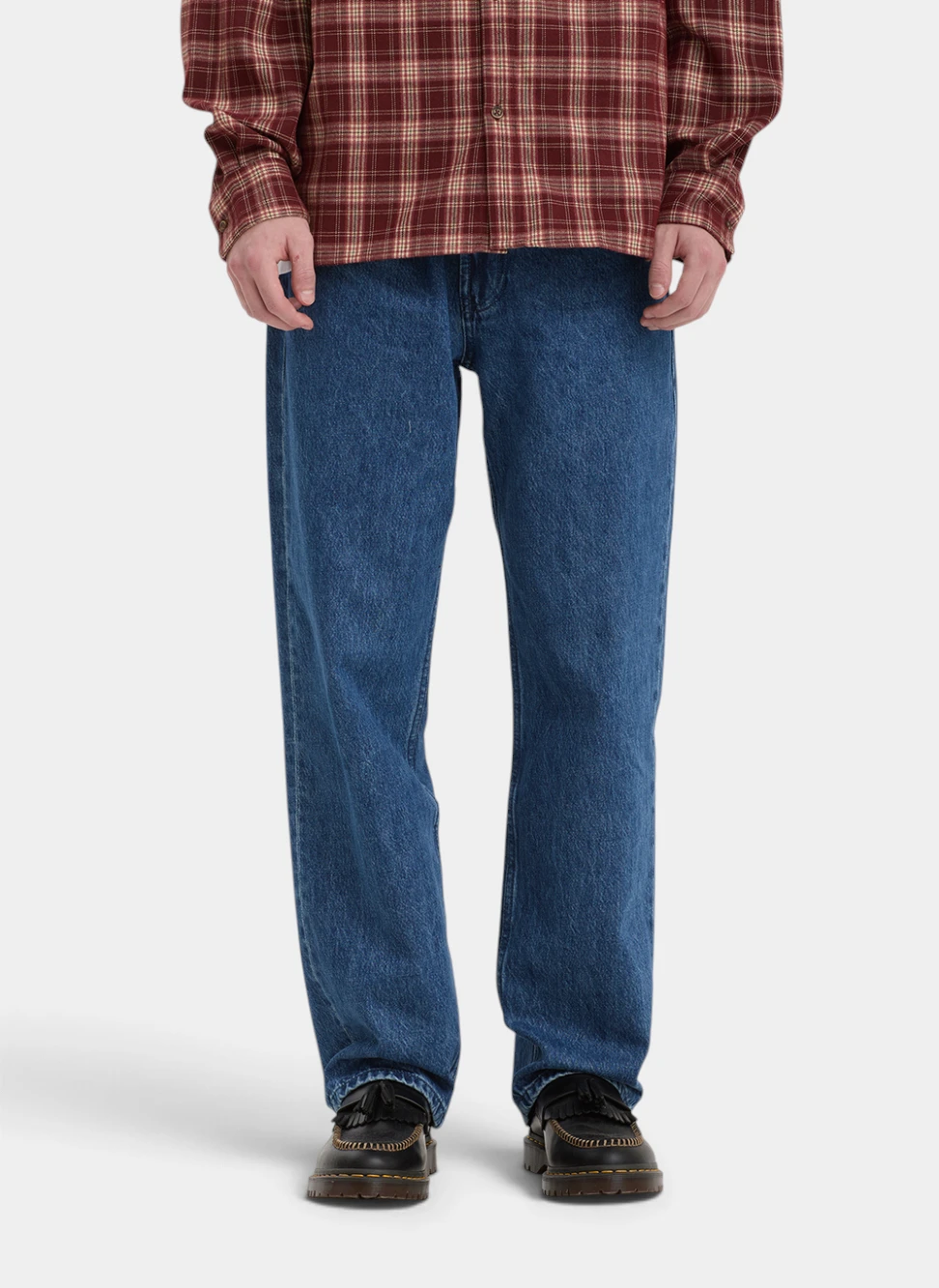 Джинсы OG Logo Classic Denim Blue Vintage Wash