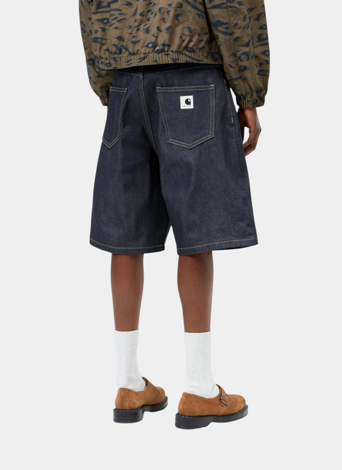 Шорты Carhartt WIP W Brandon Short Blue (Rinsed)