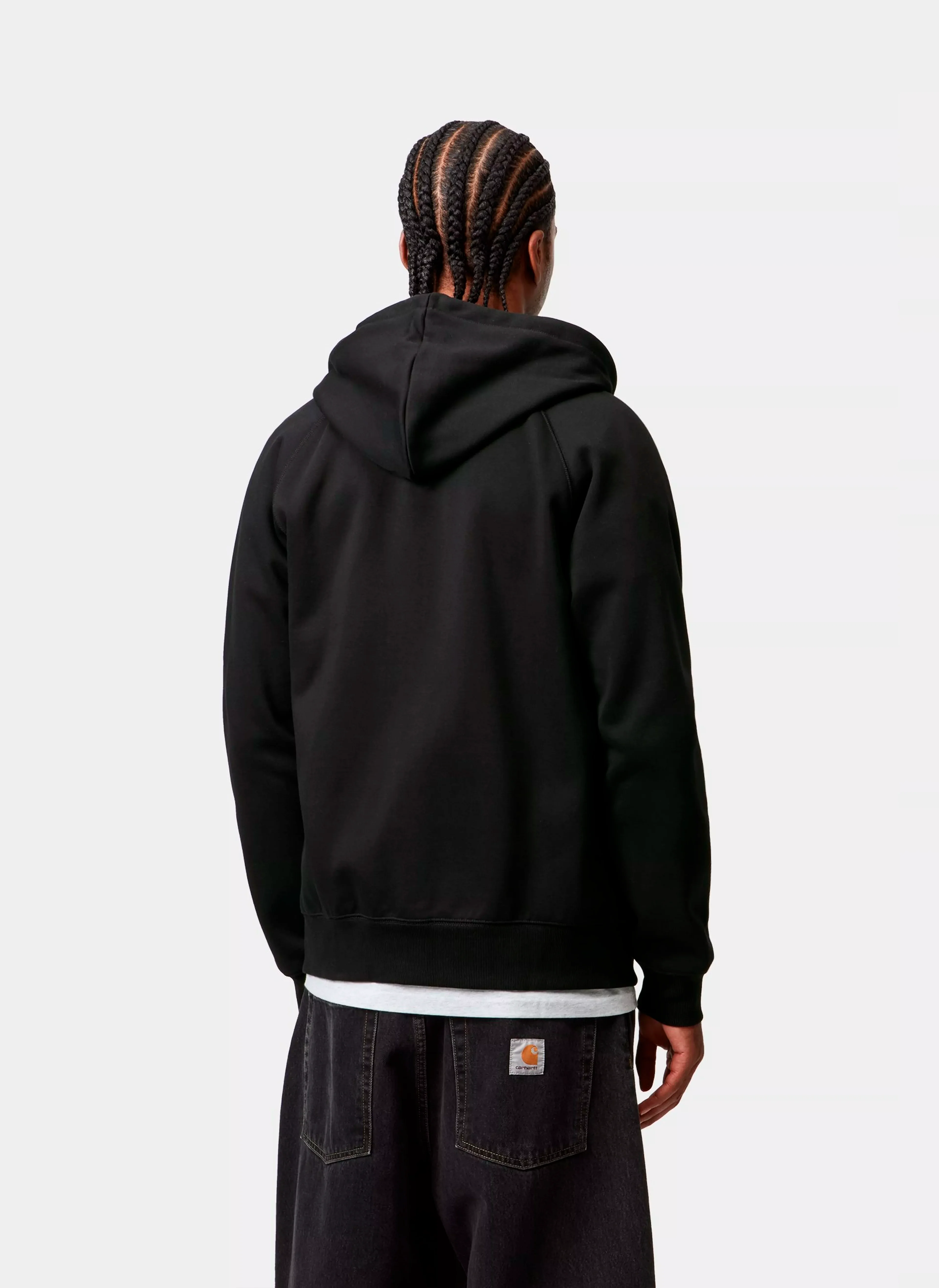 Худи на молнии Hooded Chase Jacket BLACK / GOLD