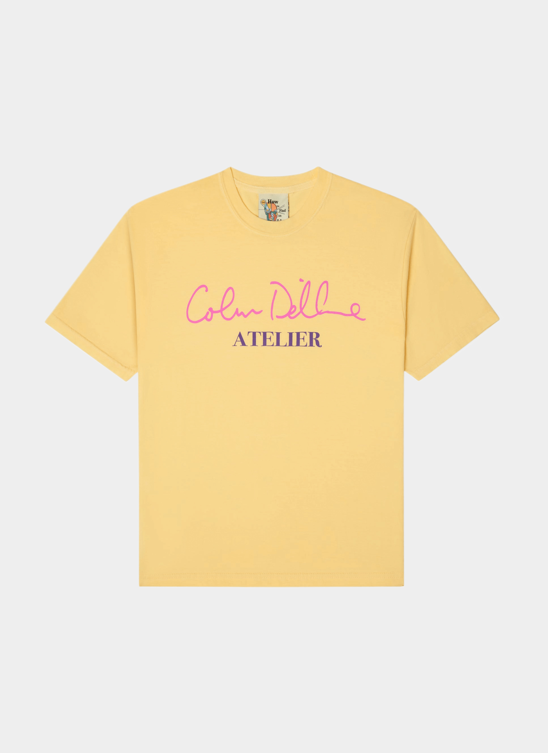 Футболка Colm Dillane Atelier Tee Yellow Футболка Colm Dillane Atelier Tee Yellow
