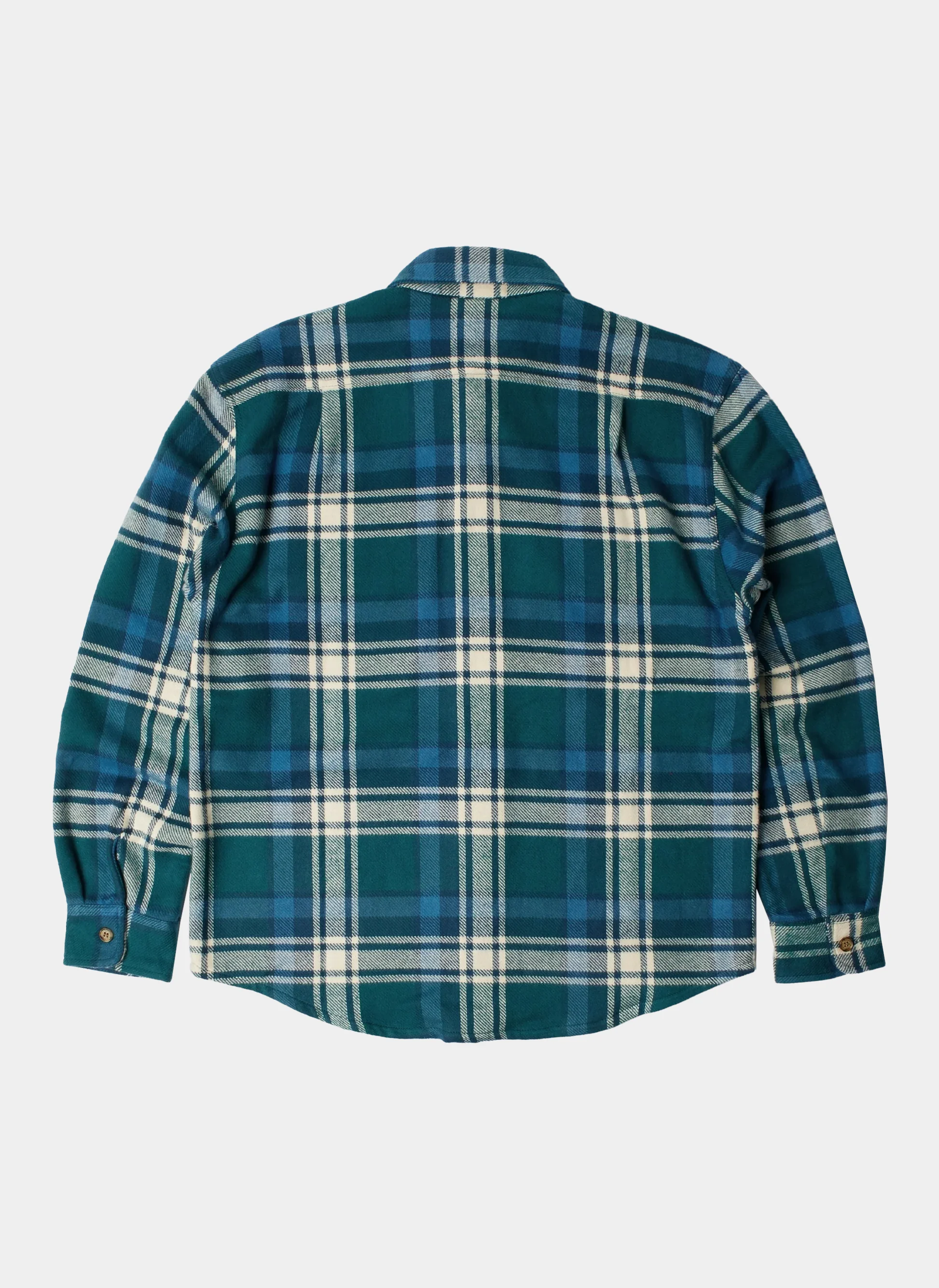 Овершот Crow Flanel Shirt Pine Green