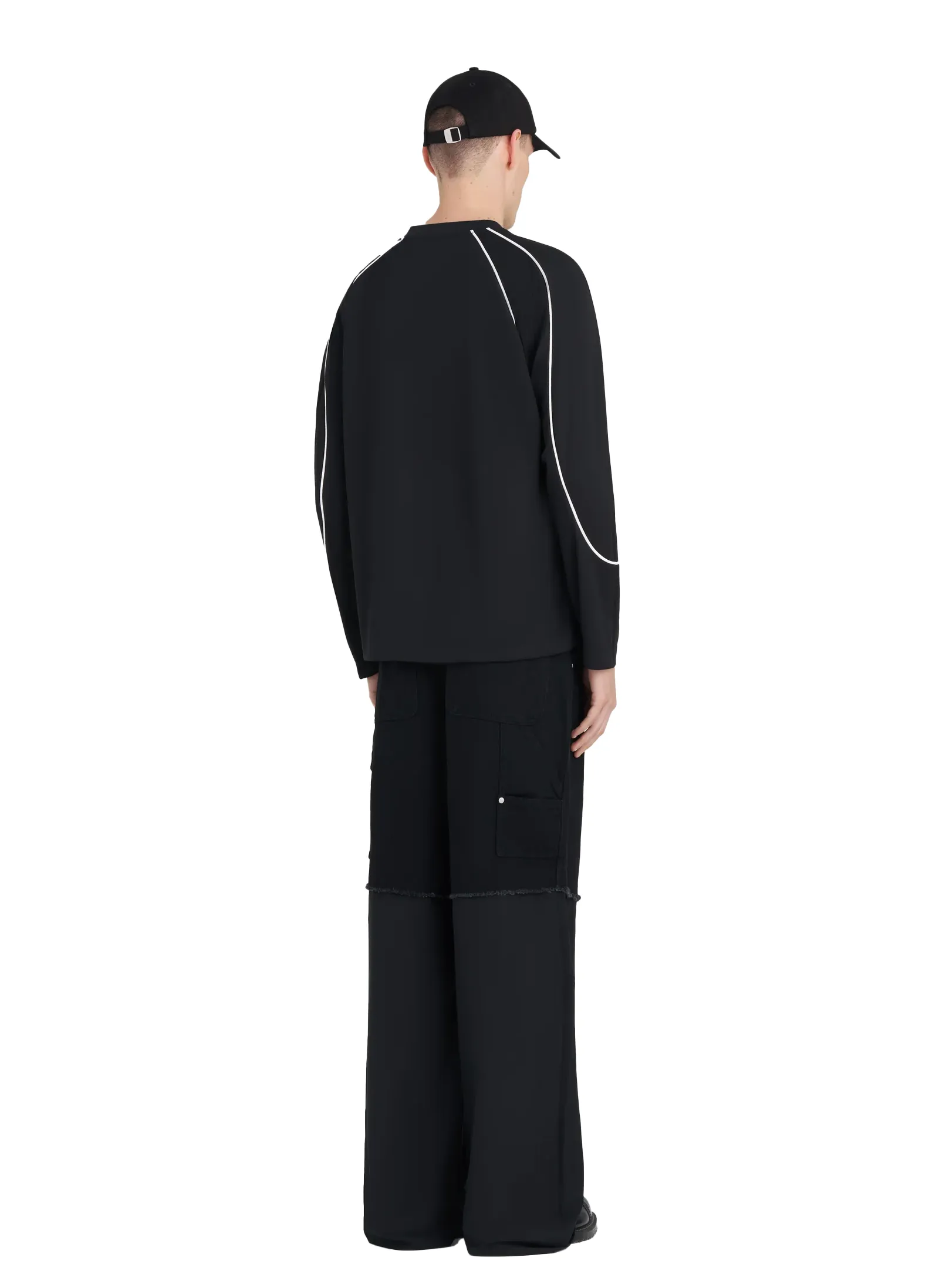 Лонгслив Soccer Long Sleeves T-Shirt Pique Black