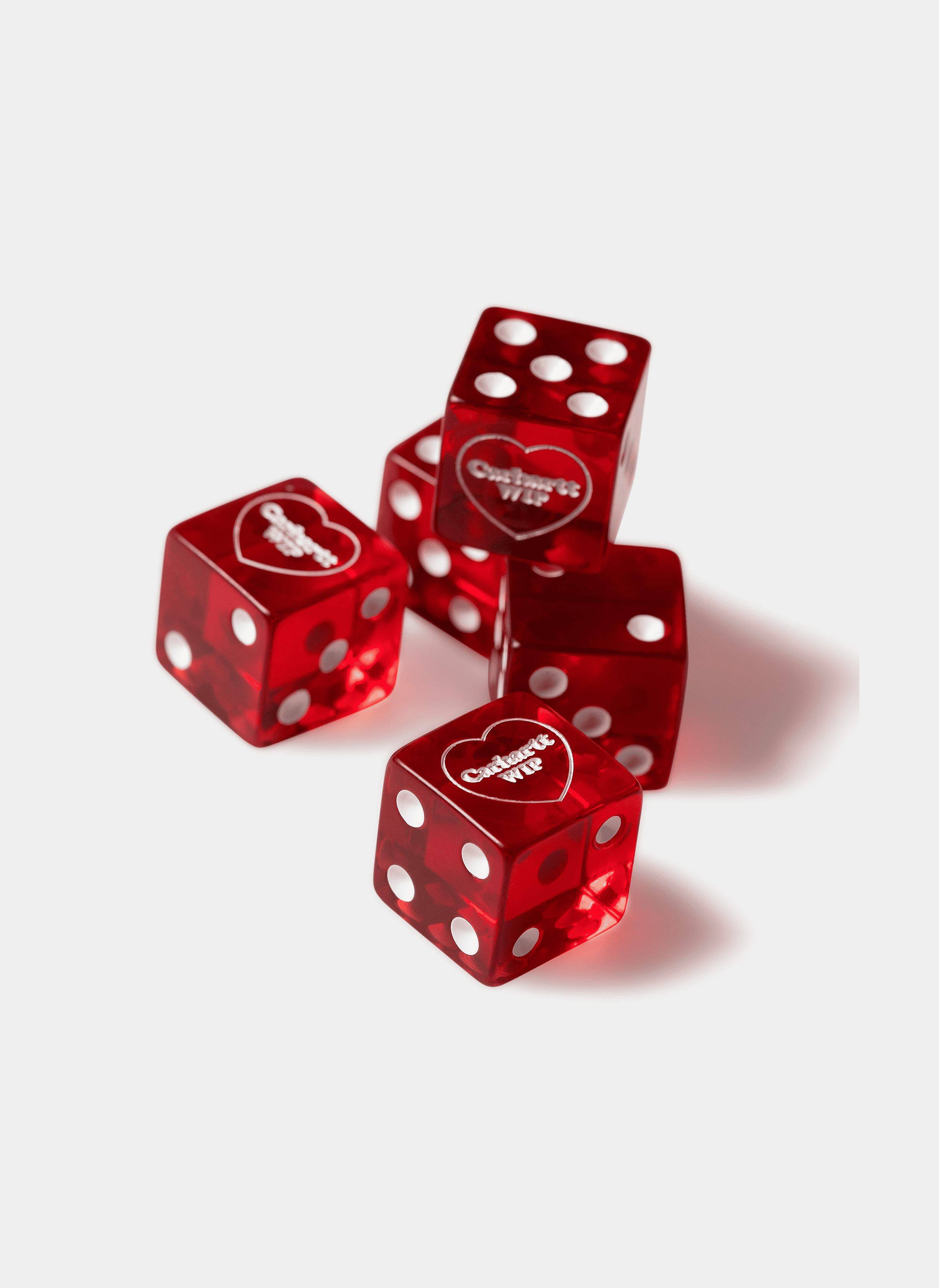 Кости игральные Heart Dice Set Scarlet
