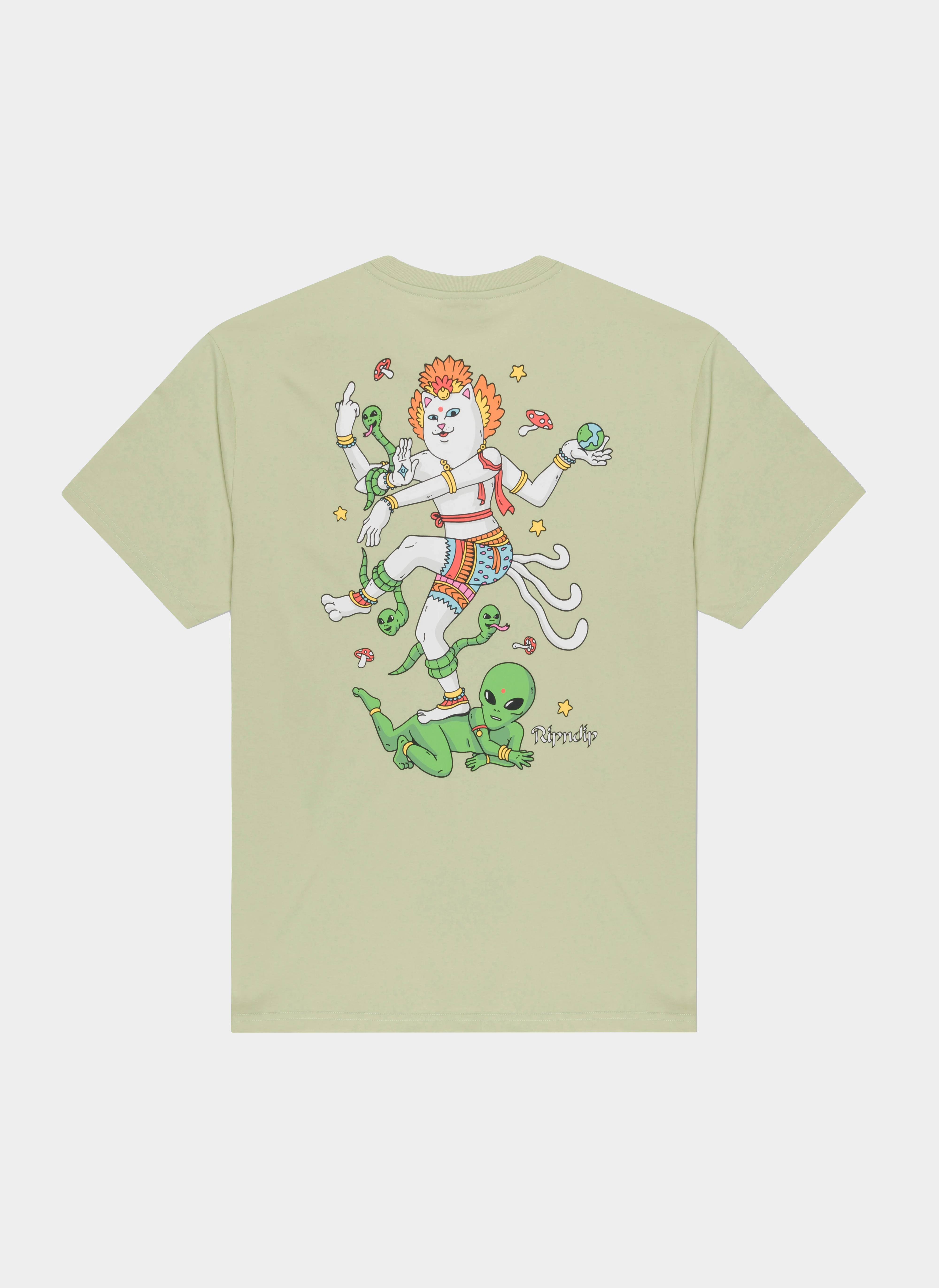 Футболка Alien Whisperer Tee Light Moss