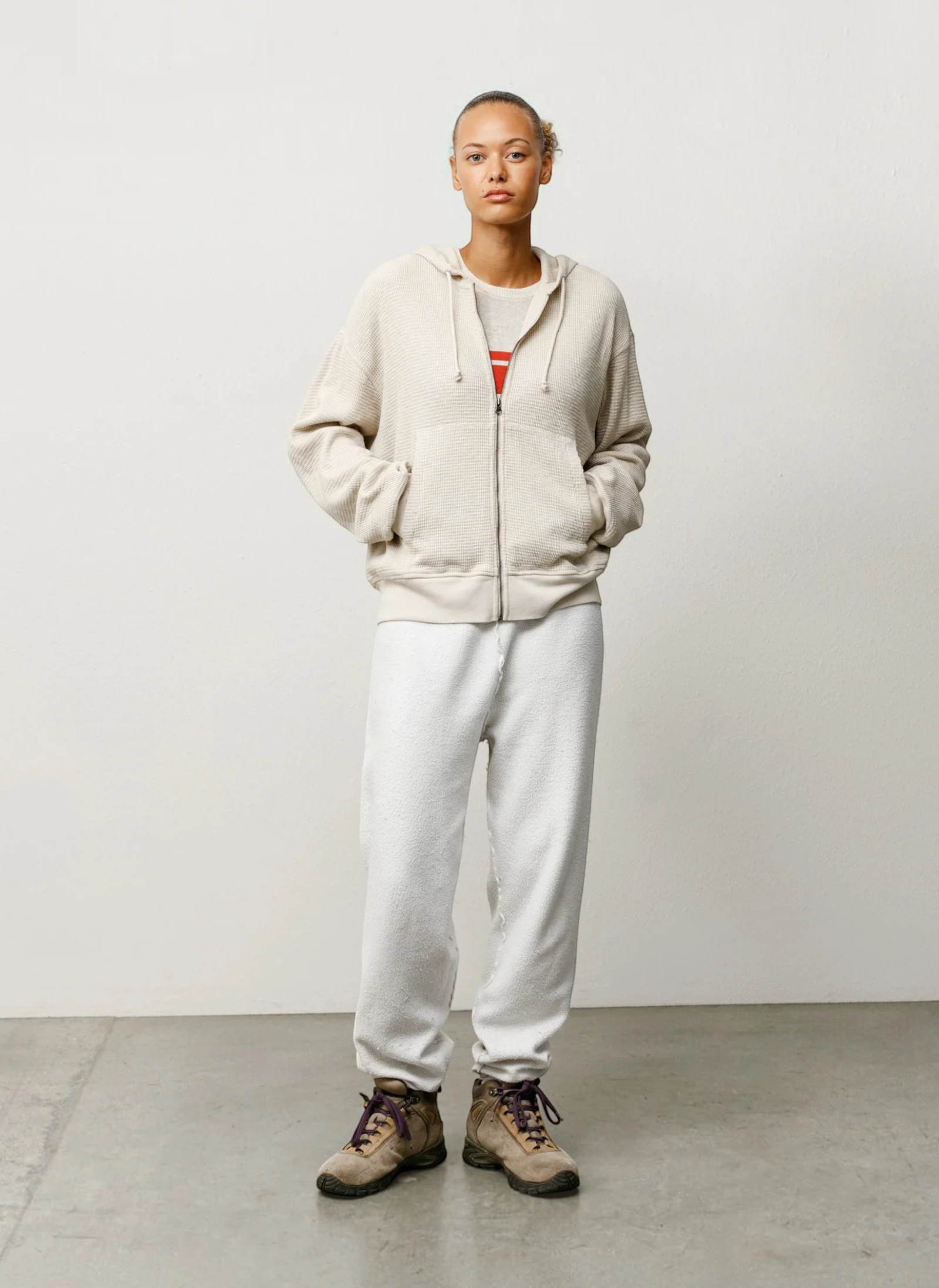 Худи на молнии Light Weight Thermal Hood Bone