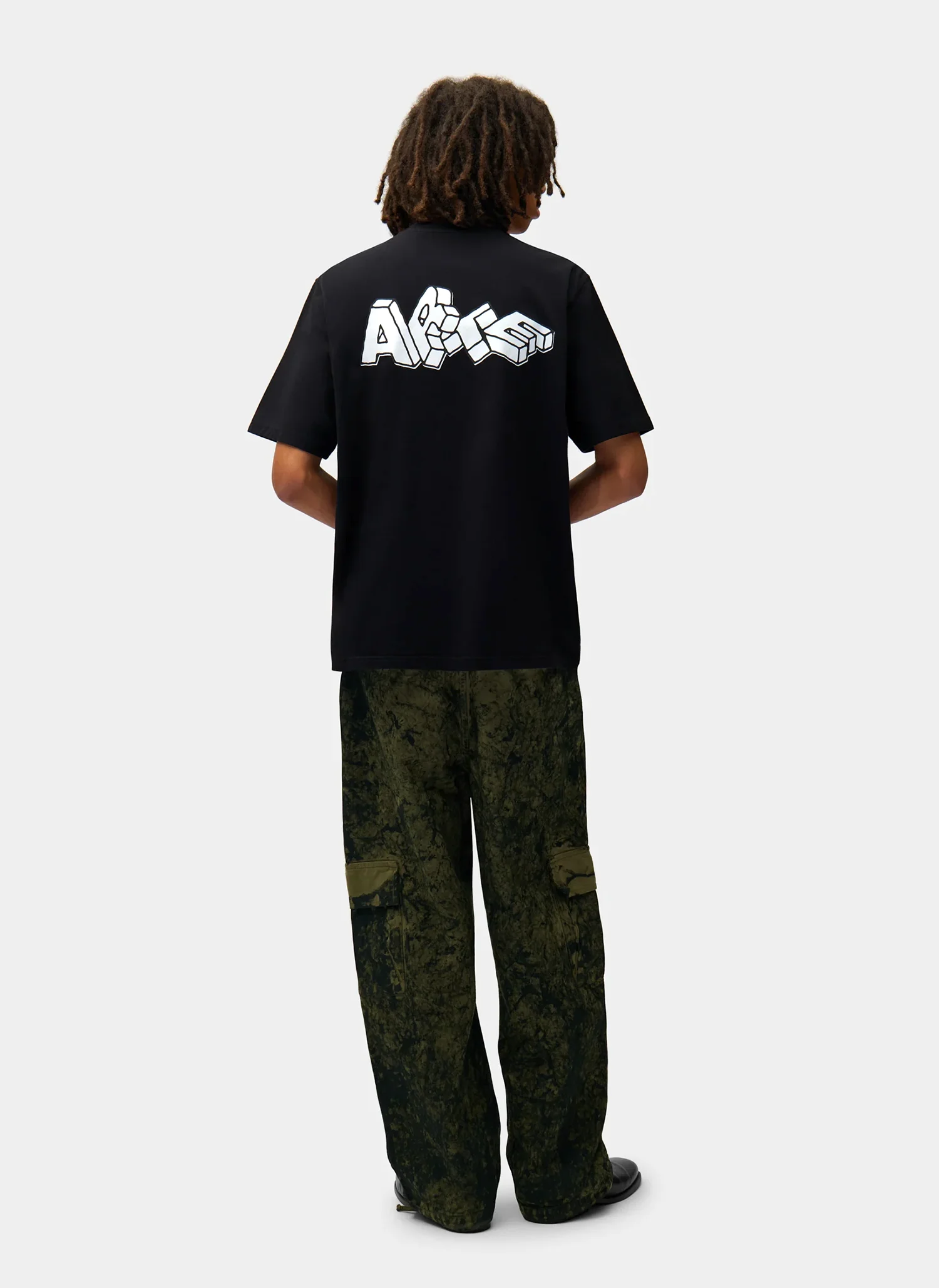 Футболка Blocks Print T-shirt Black