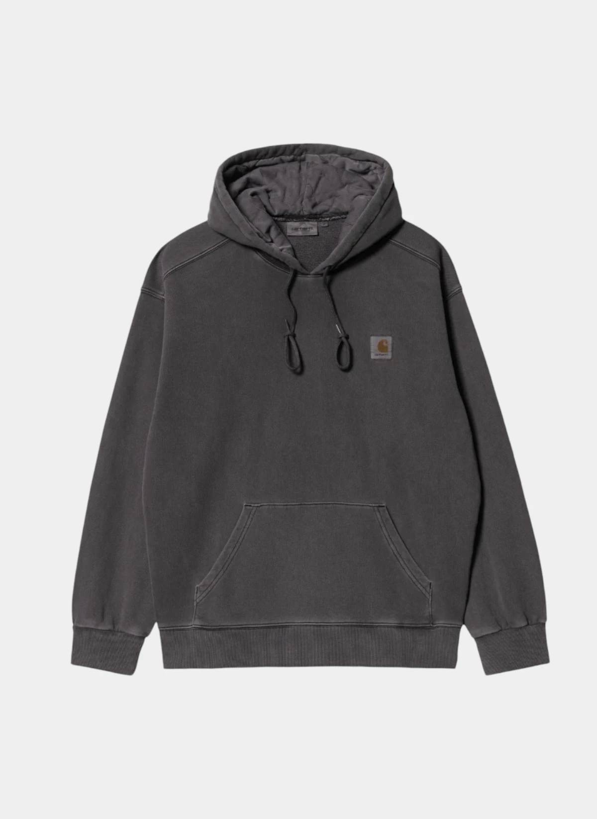 Худи Hooded Nelson Sweat Black (Garment Dyed)