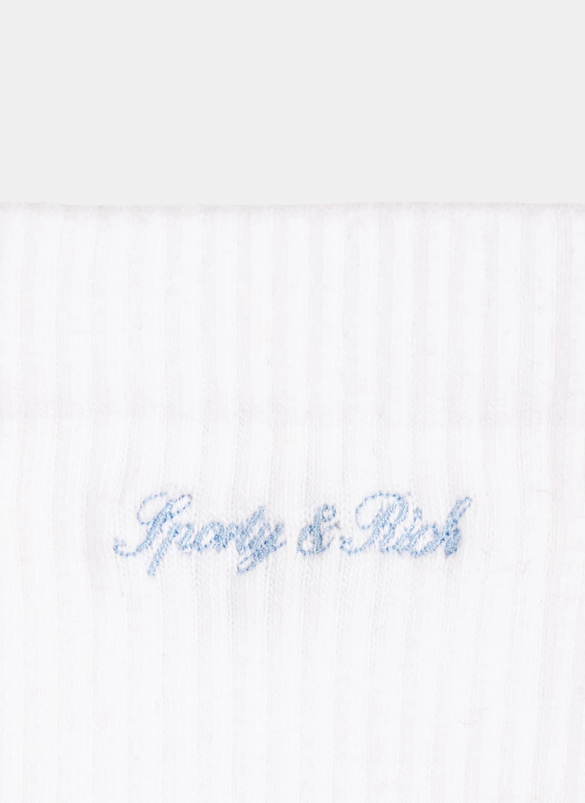 Носки Juicy Script Sock White/Sky Blue