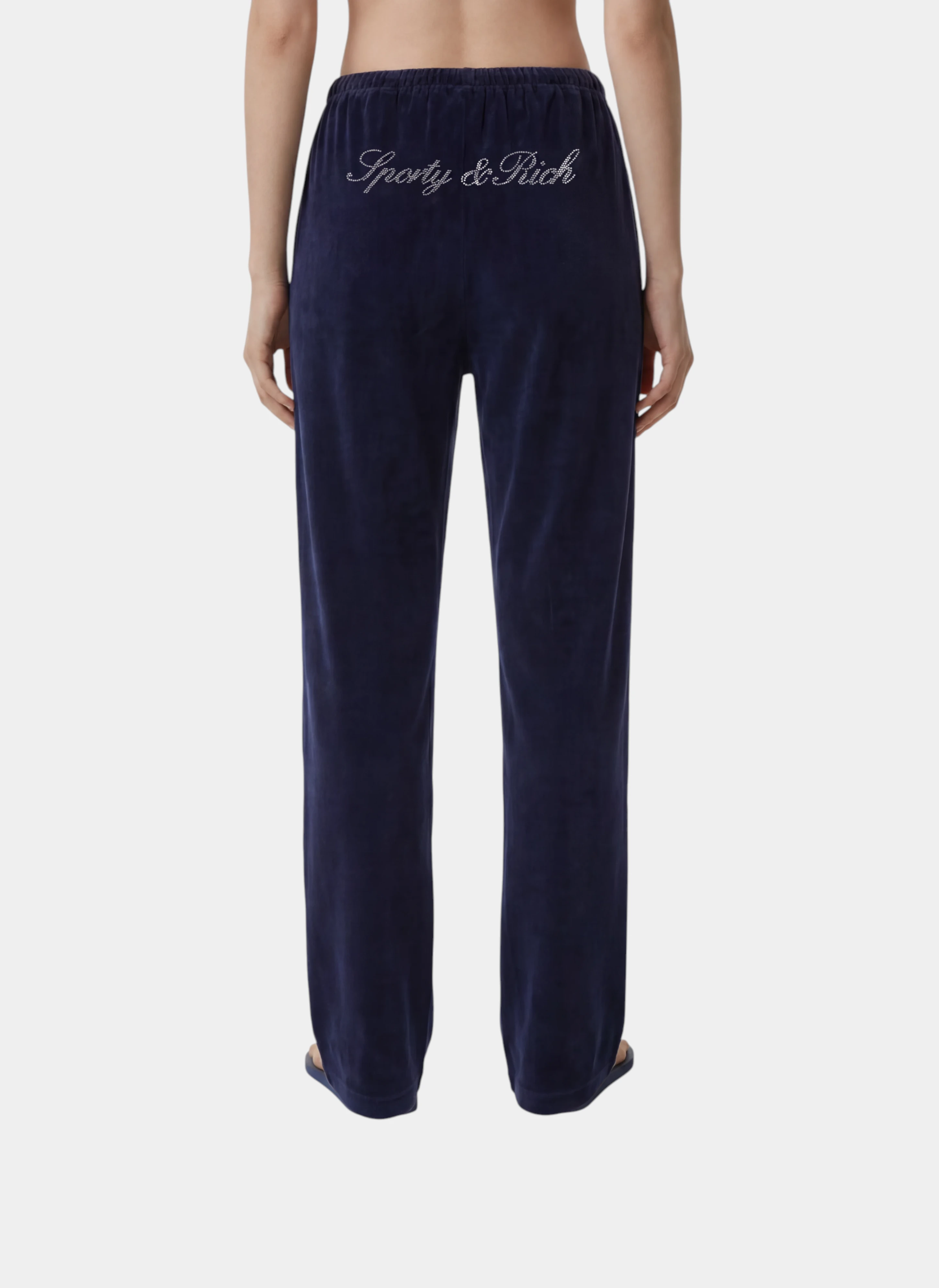 Брюки Signature Logo Krystal Trackpant Dark Navy/Crystal
