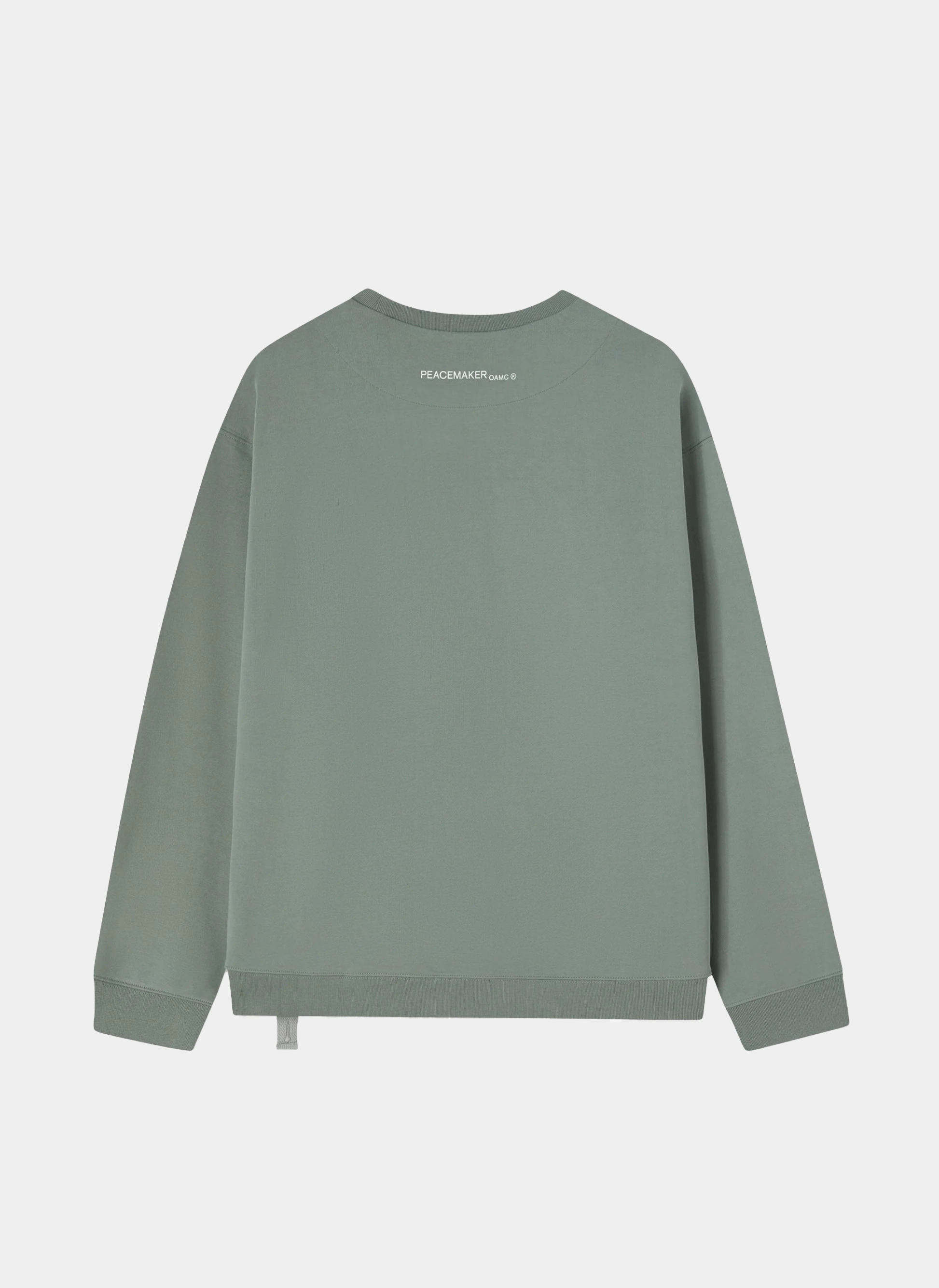 Свитшот Peacemaker Bird Loose Fit Crewneck Sage Green