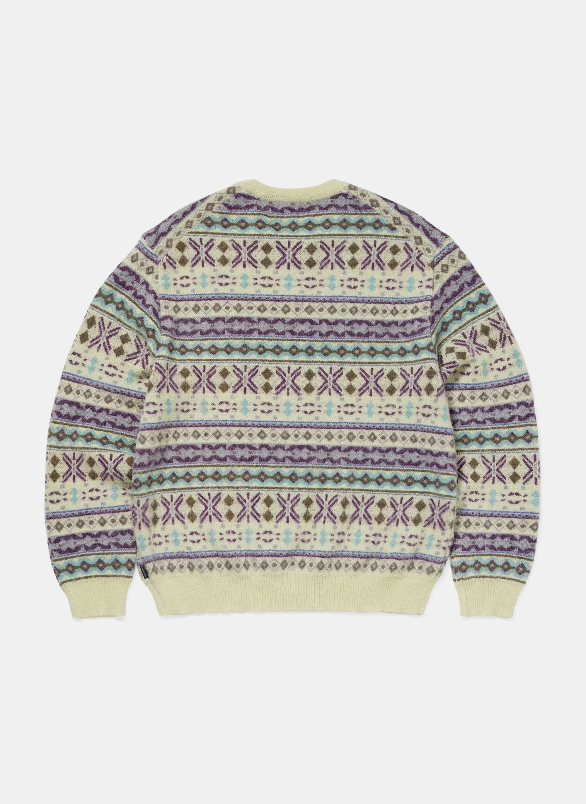 Свитер TNT Fair Isle Knit Sweater Lemon