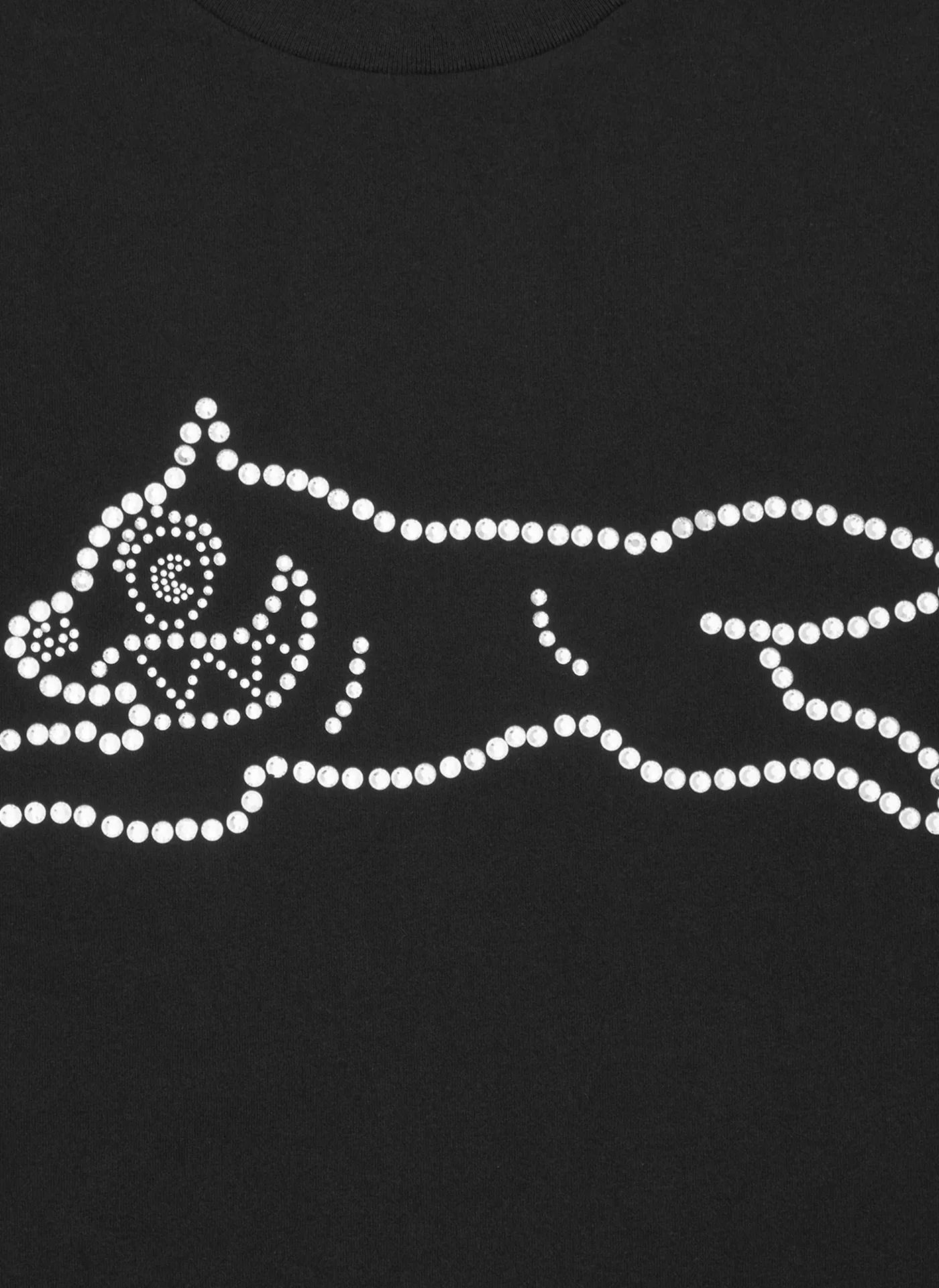 Футболка Crystal Running Dog T-Shirt Black