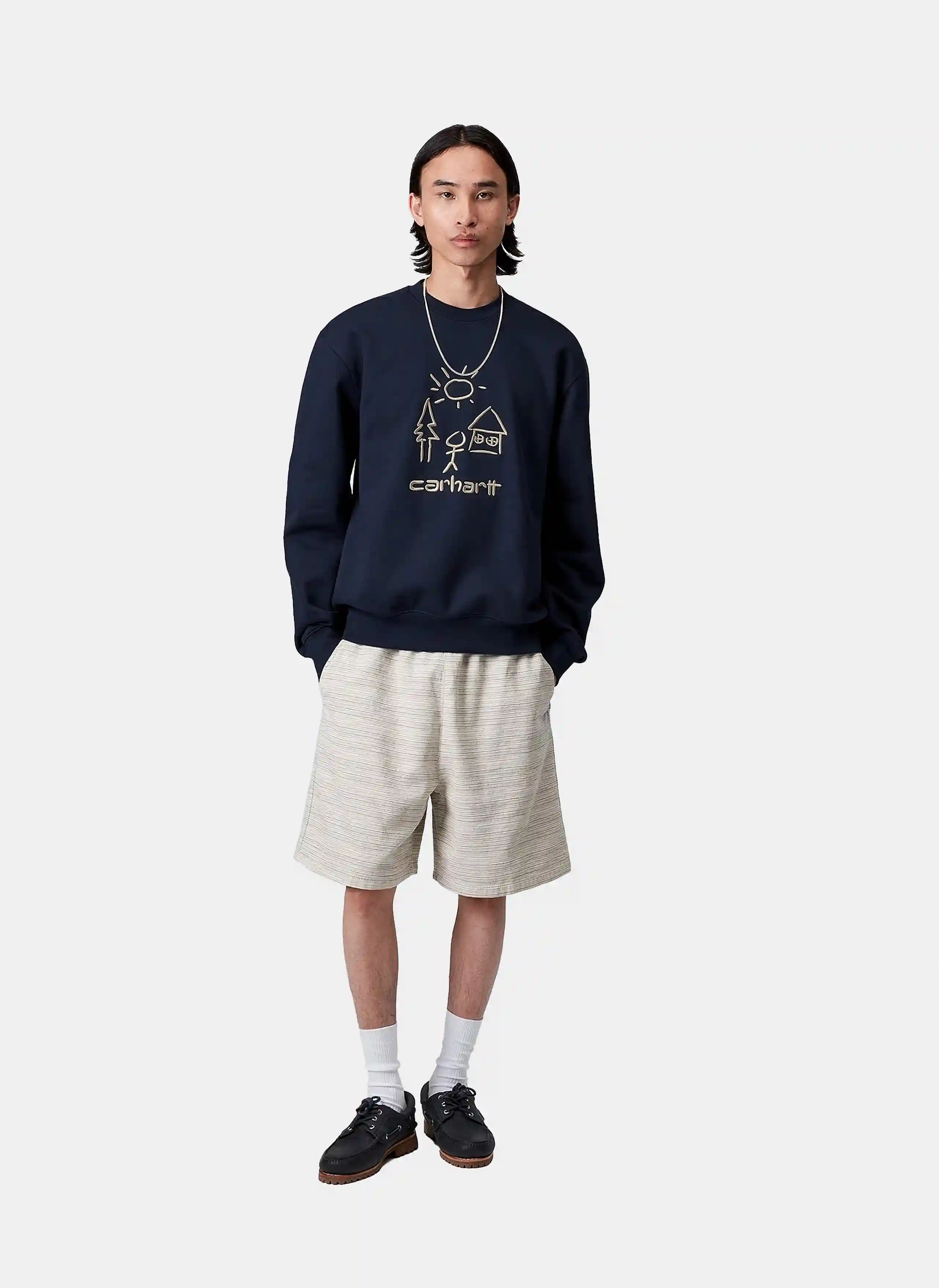 Свитшот Masterpiece Sweat Air Force Blue / Dusty H Brown