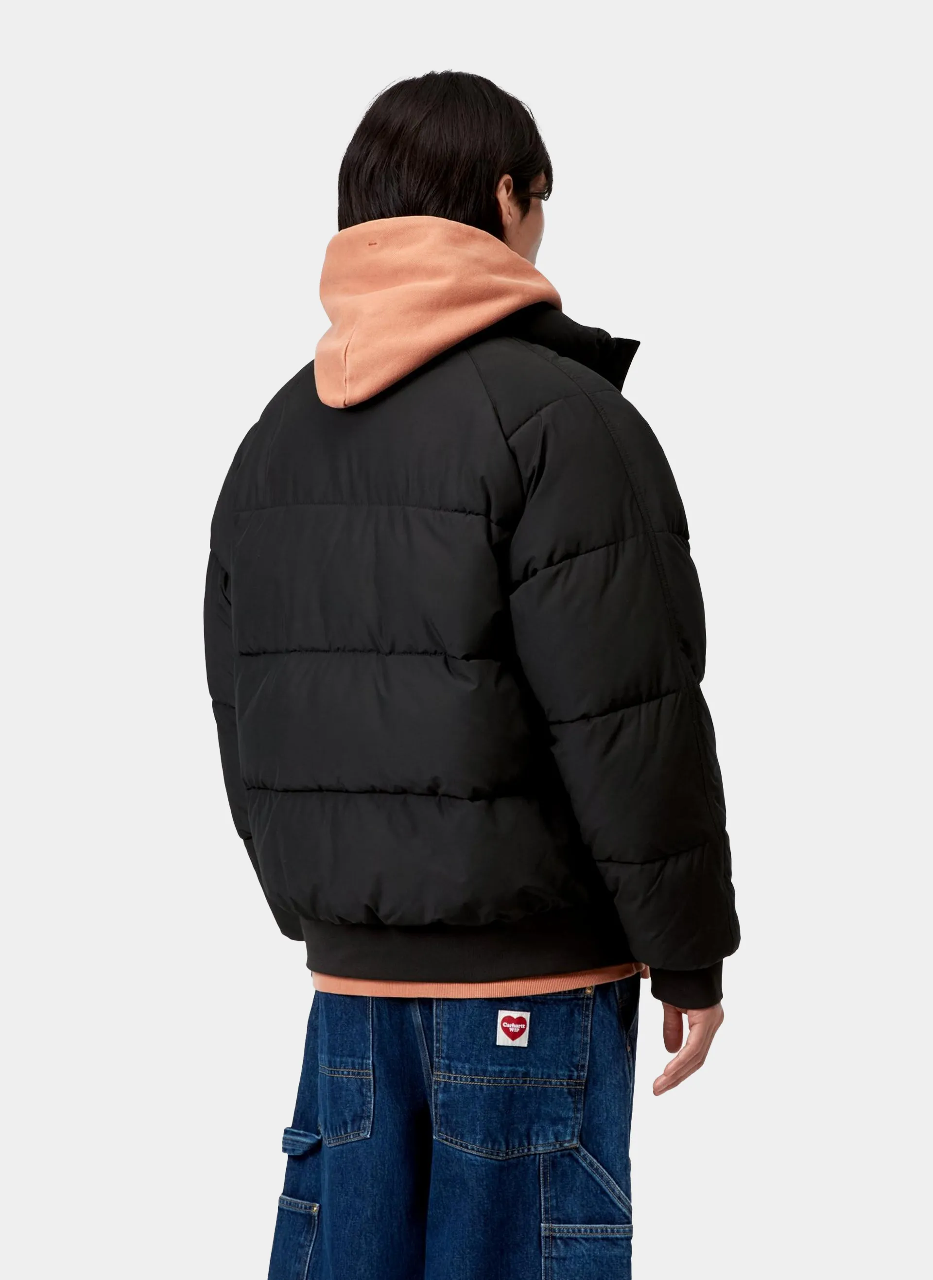 Пуховик Nebraska Jacket Black / White