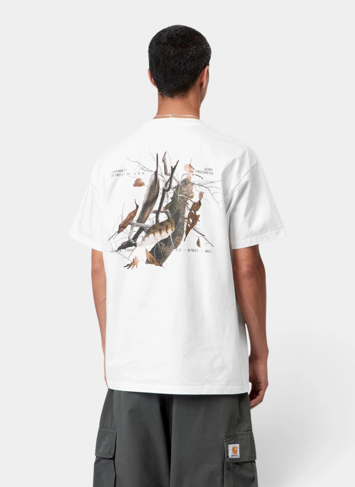 Футболка S/S Feather Progress T-Shirt White