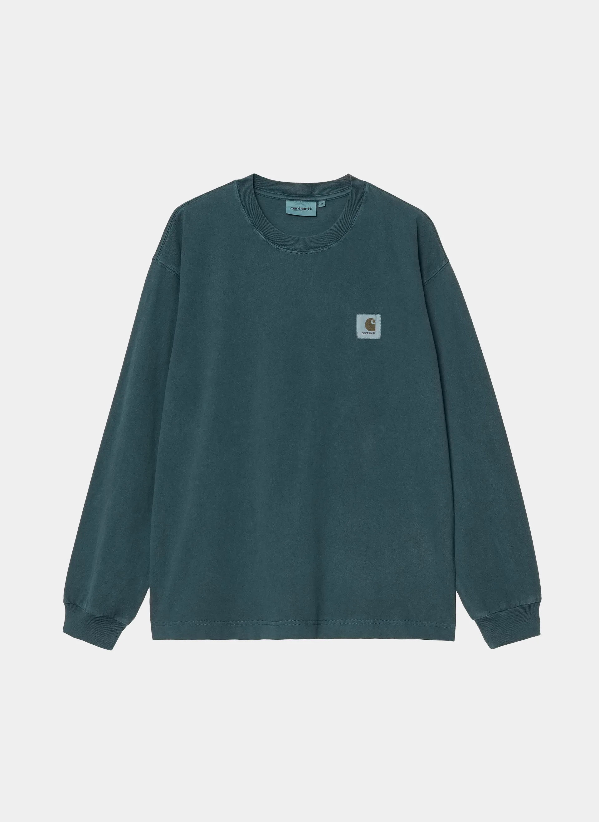 Лонгслив L/S Vista T-Shirt Deep Lagoon (Garment Dyed)