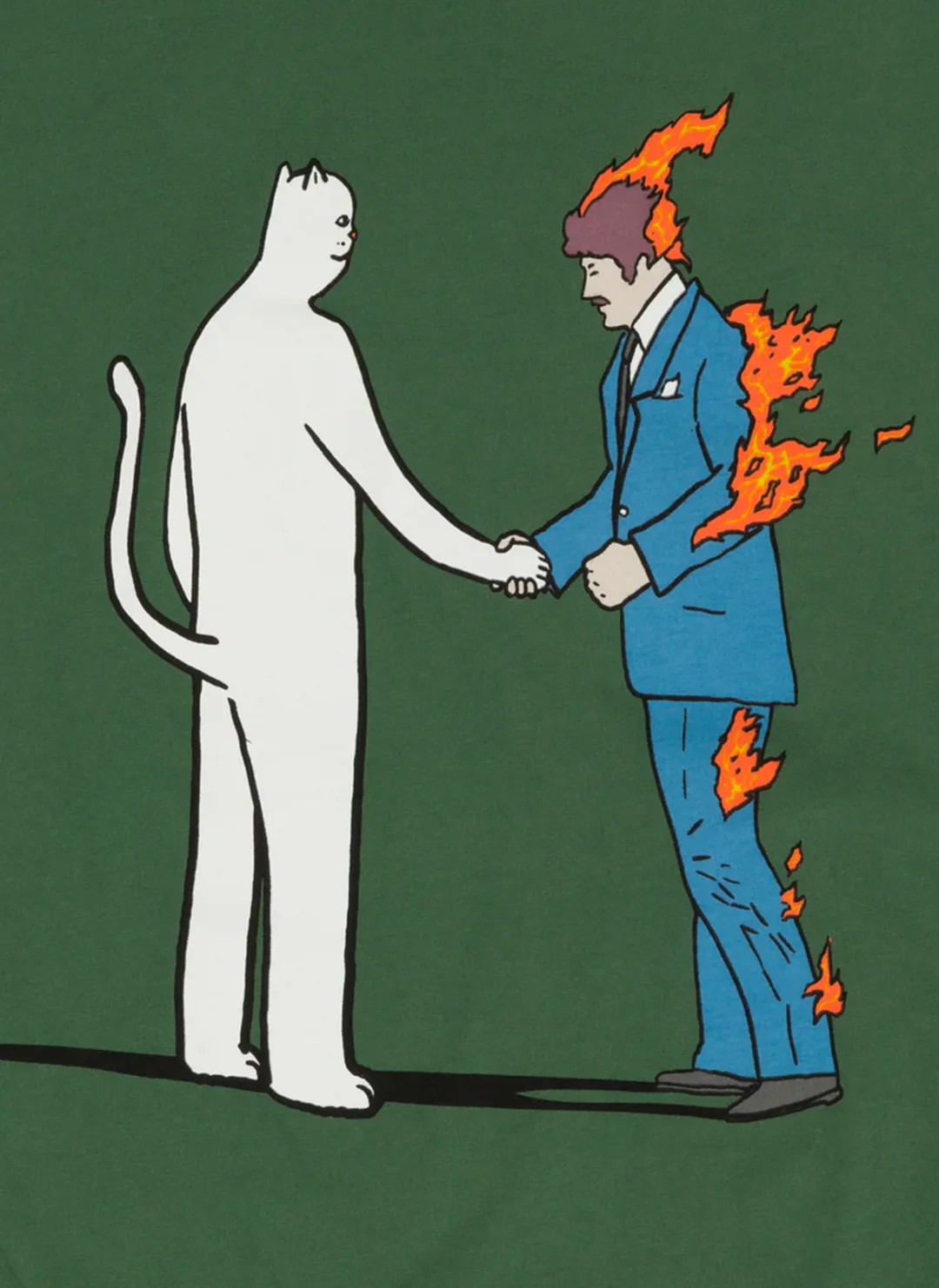 Футболка ‘Burn Tee’ Olive