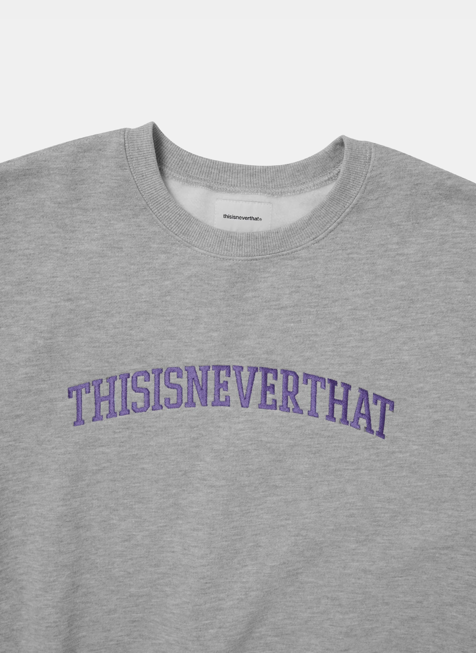 Свитшот TNT Arch-Logo Crewneck Heather Grey