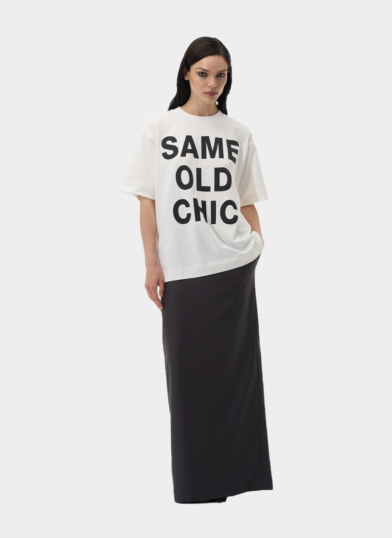 Футболка ZNY SAME OLD CHIC White Футболка ZNY SAME OLD CHIC White