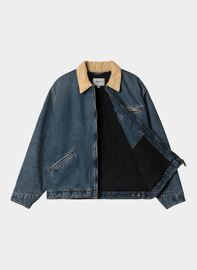 Куртка ‘OG Detroit Jacket’ BLUE / DUSTY H BROWN (WORN USED WASH) Куртка ‘OG Detroit Jacket’ BLUE / DUSTY H BROWN (WORN USED WASH)