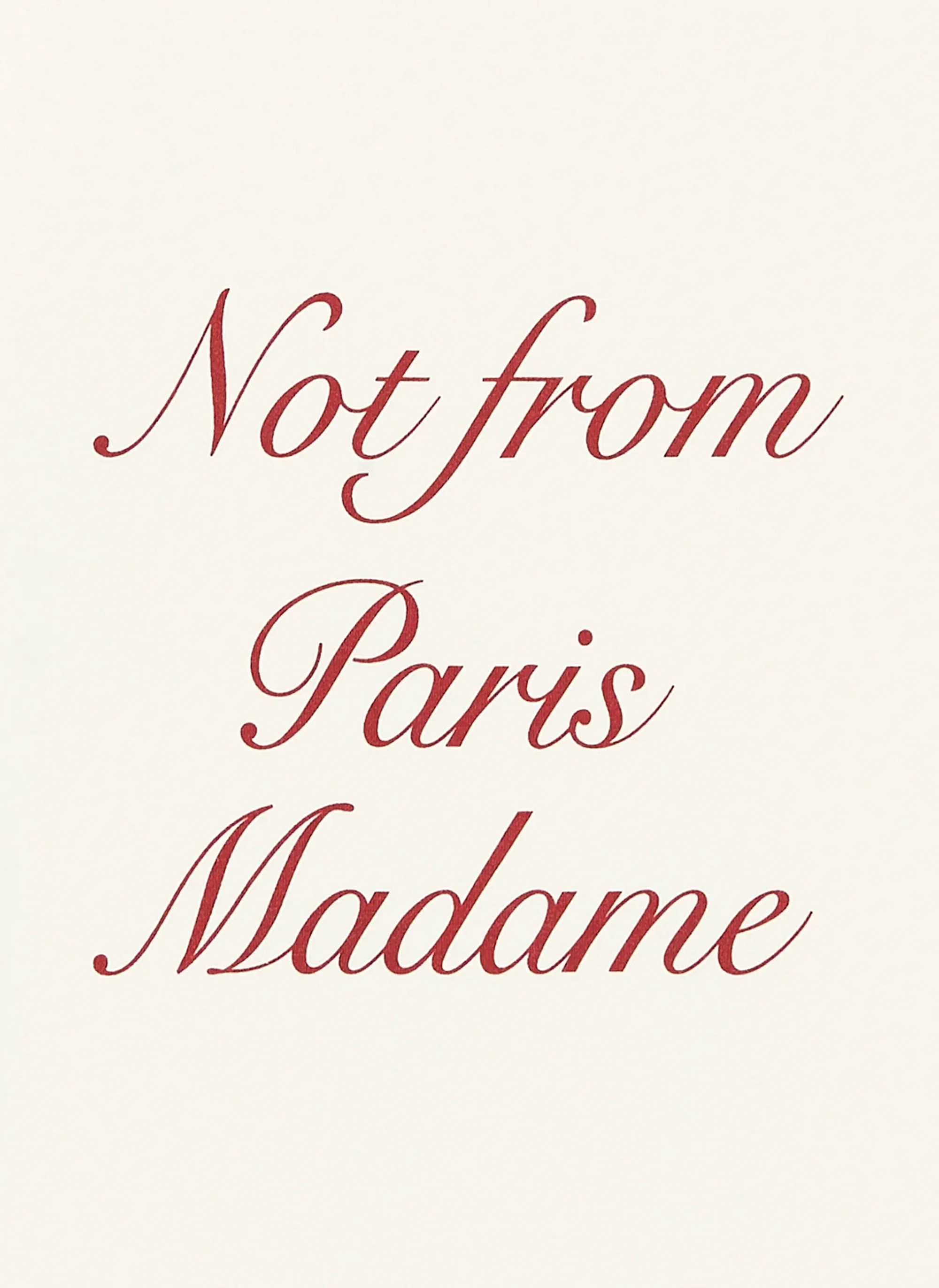 Лонгслив Le Manches Longues Slogan Calligraphie Off White