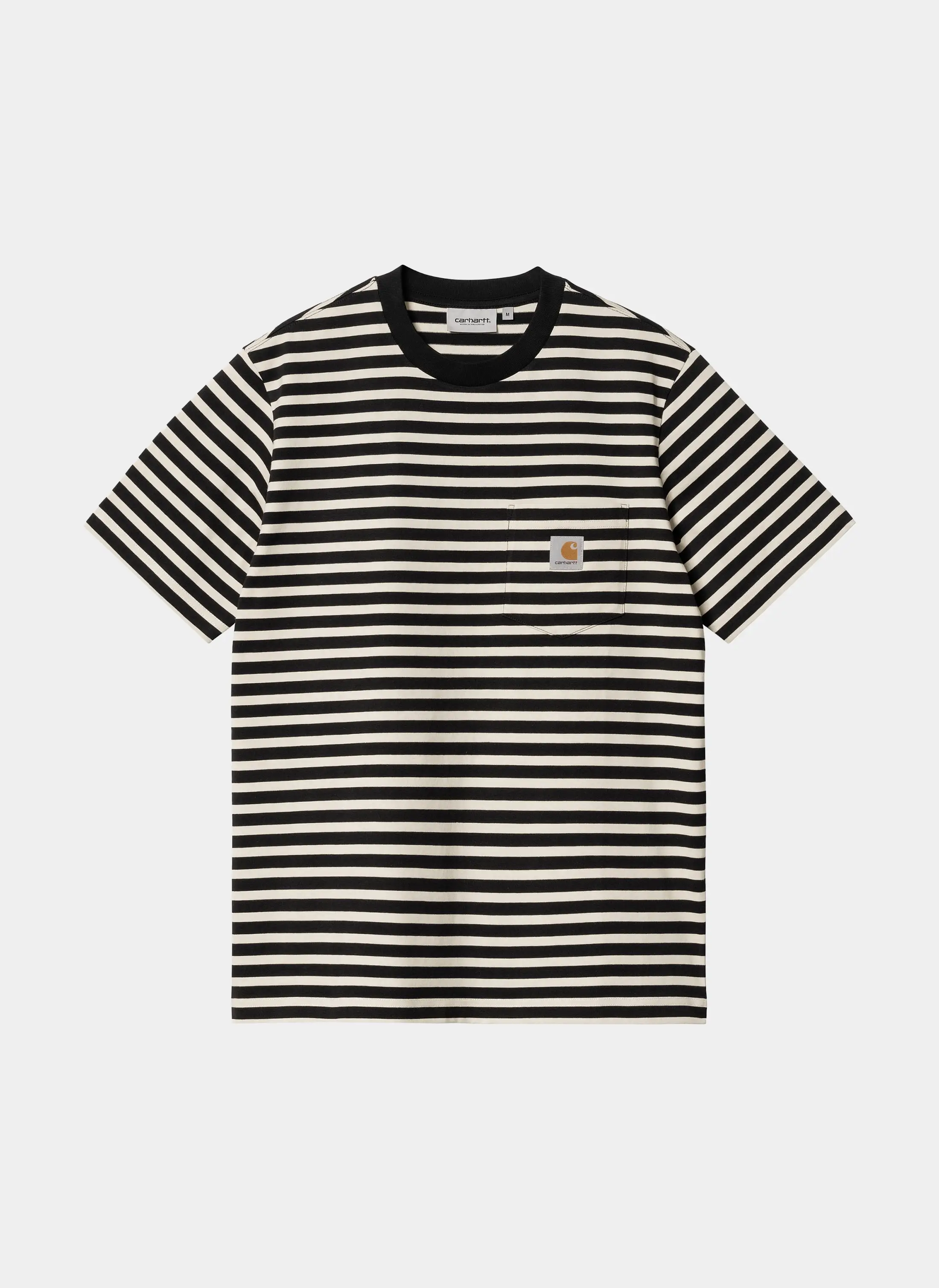 Футболка ‘S/S Seidler Pocket T-Shirt’ Salt / Black