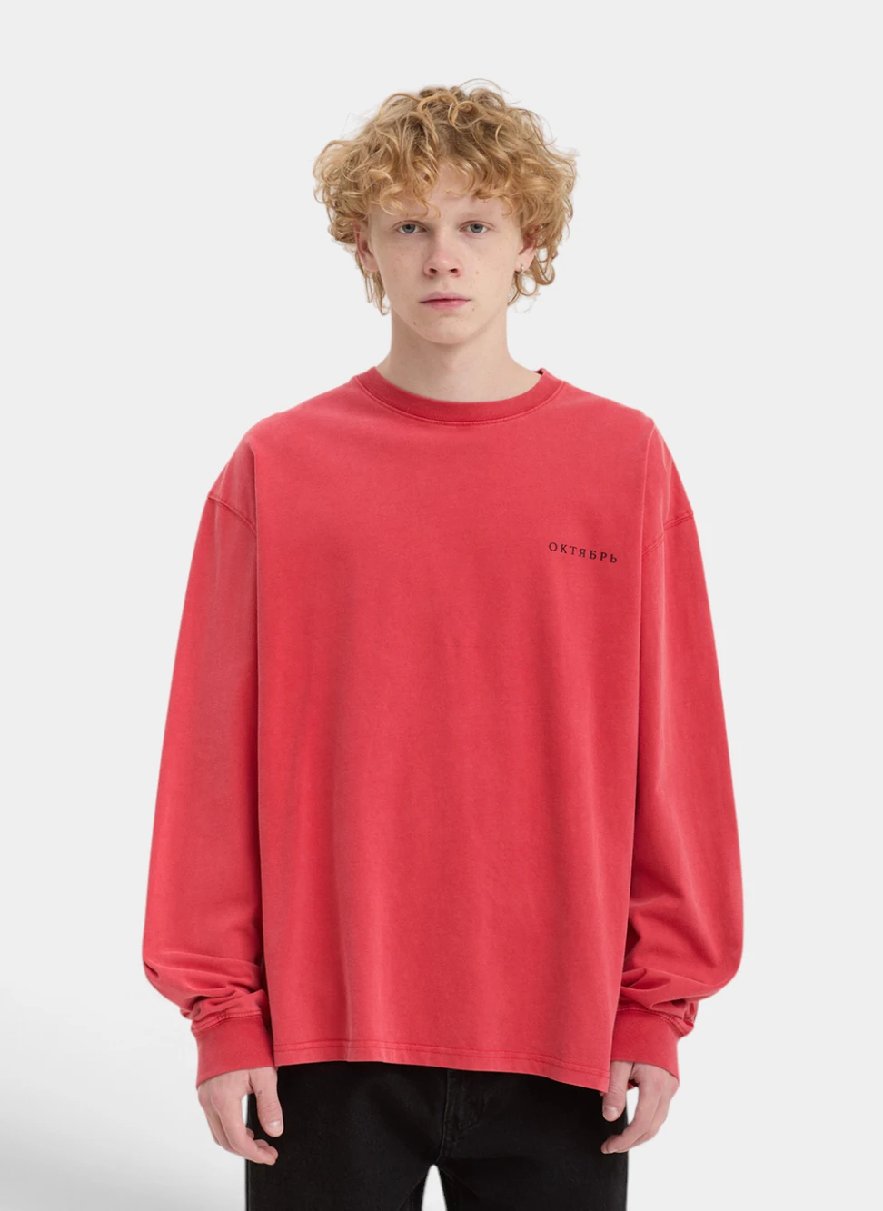 Лонгслив Lips LS Tee Red