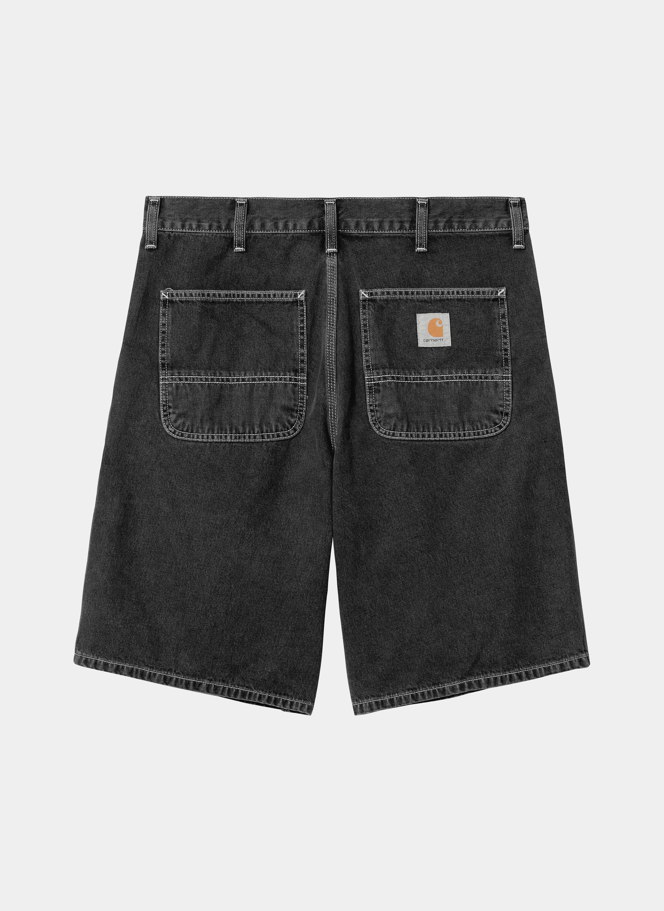 Шорты Simple Short Black (Heavy Stone Wash)
