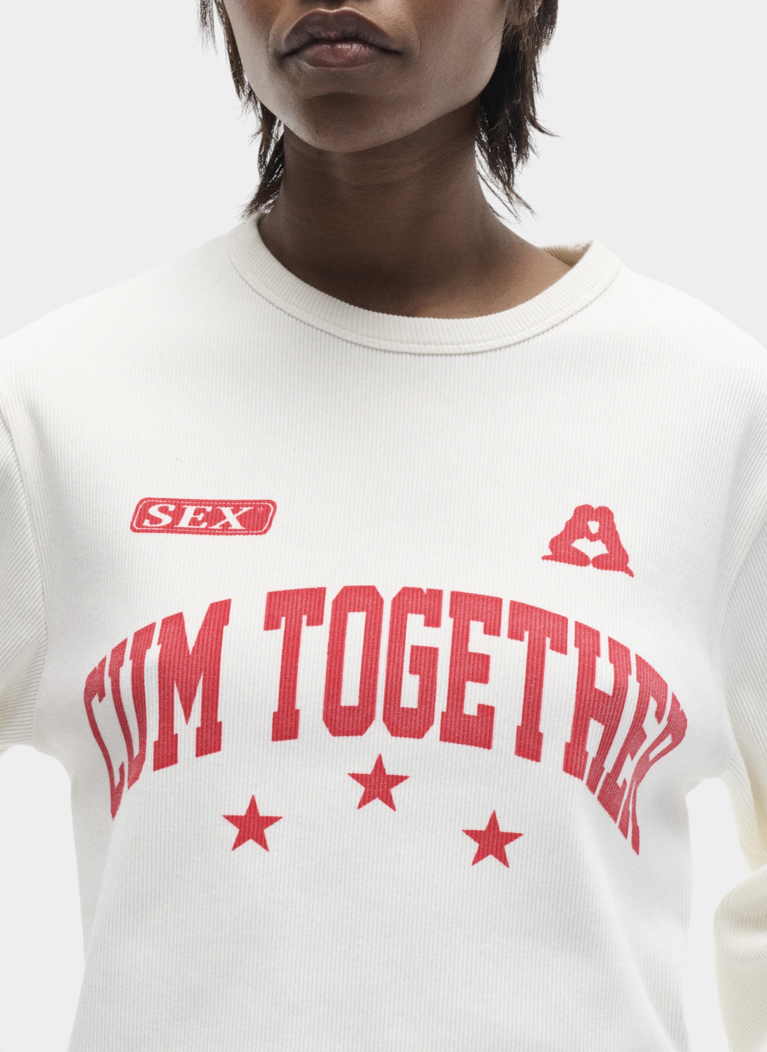 Лонгслив Together Again Longsleeve Off-White